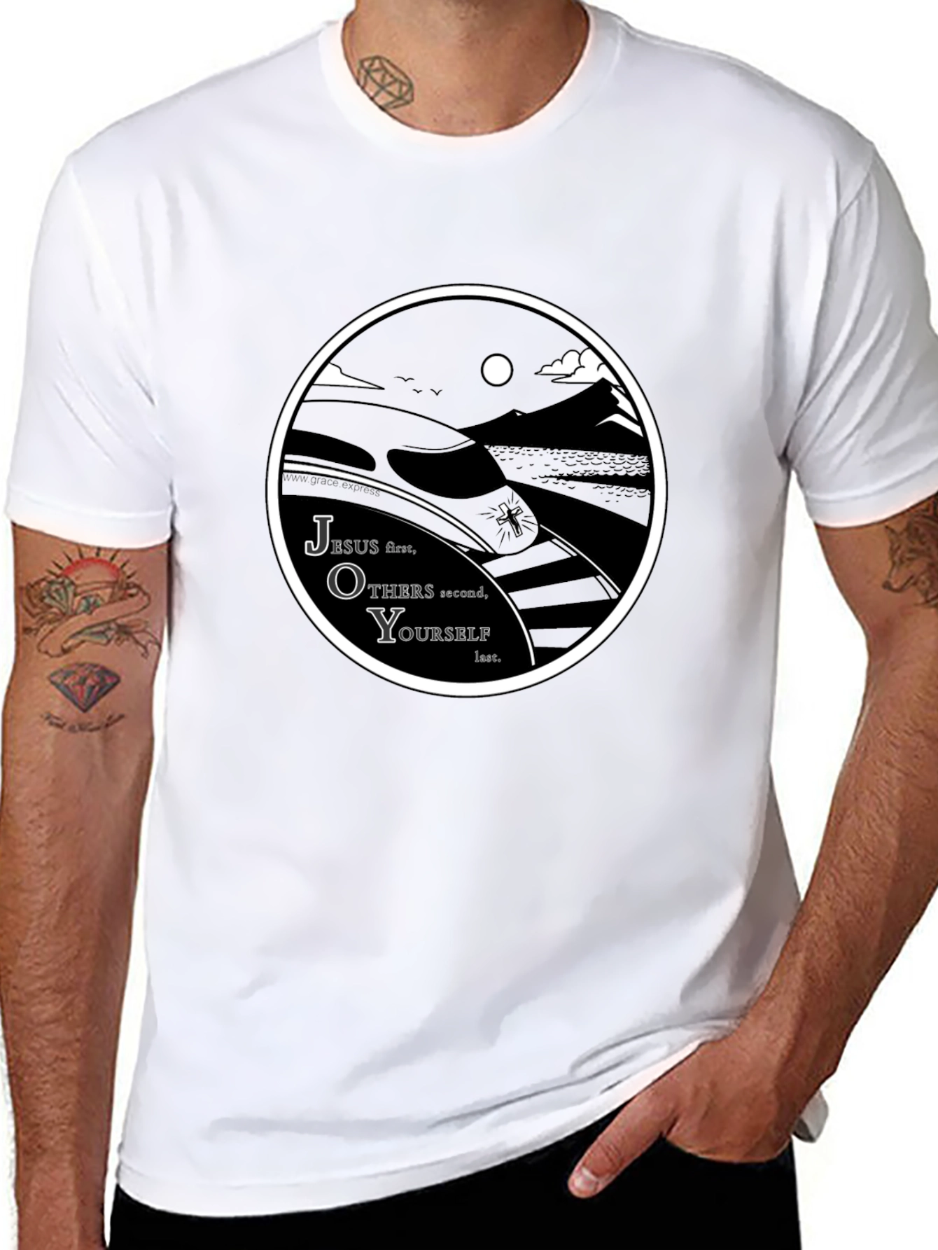 JOY Christian T-Shirt - Faith Based Apparel