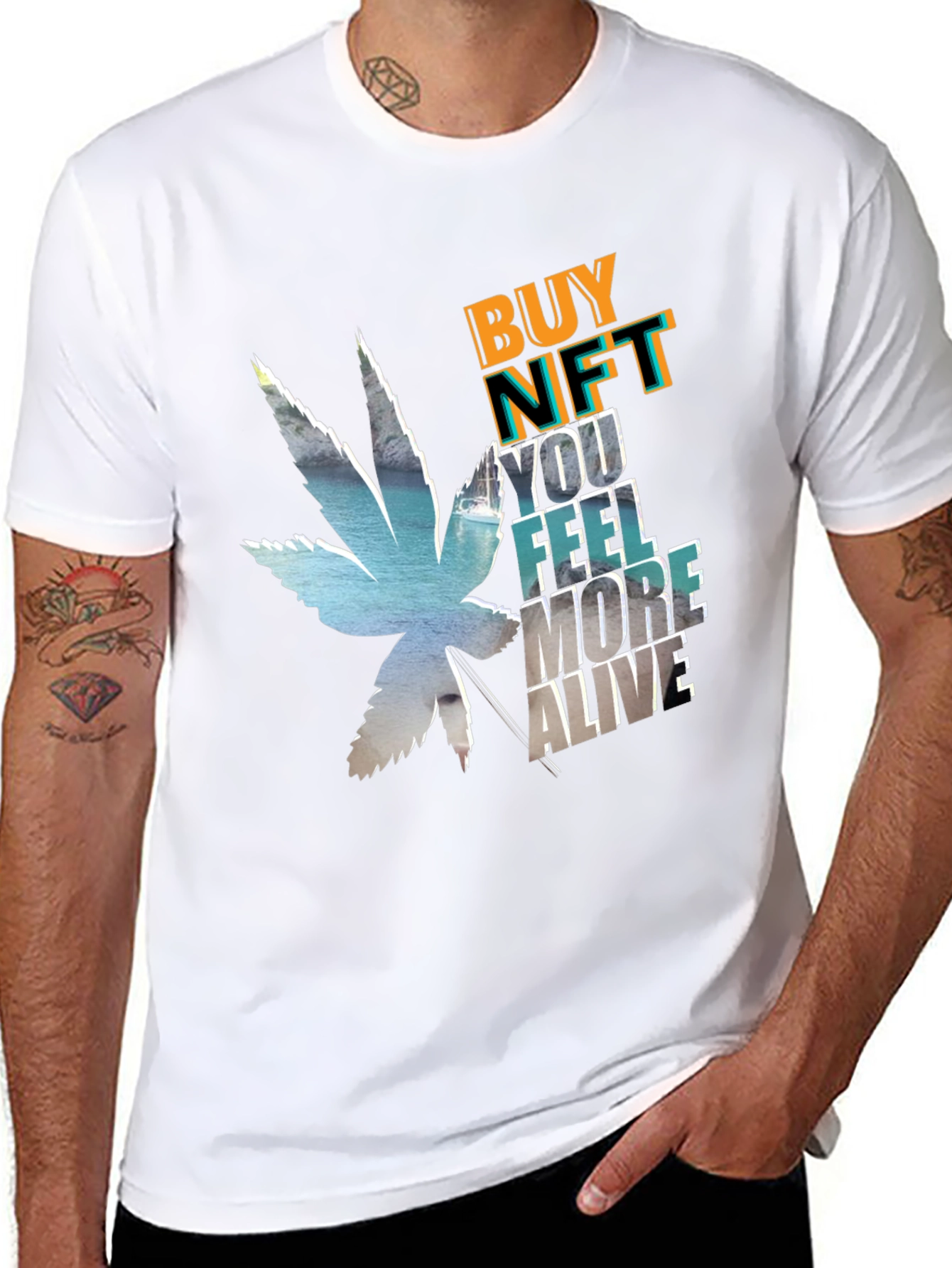 Buy NFT T-Shirt - You Feel More Alive