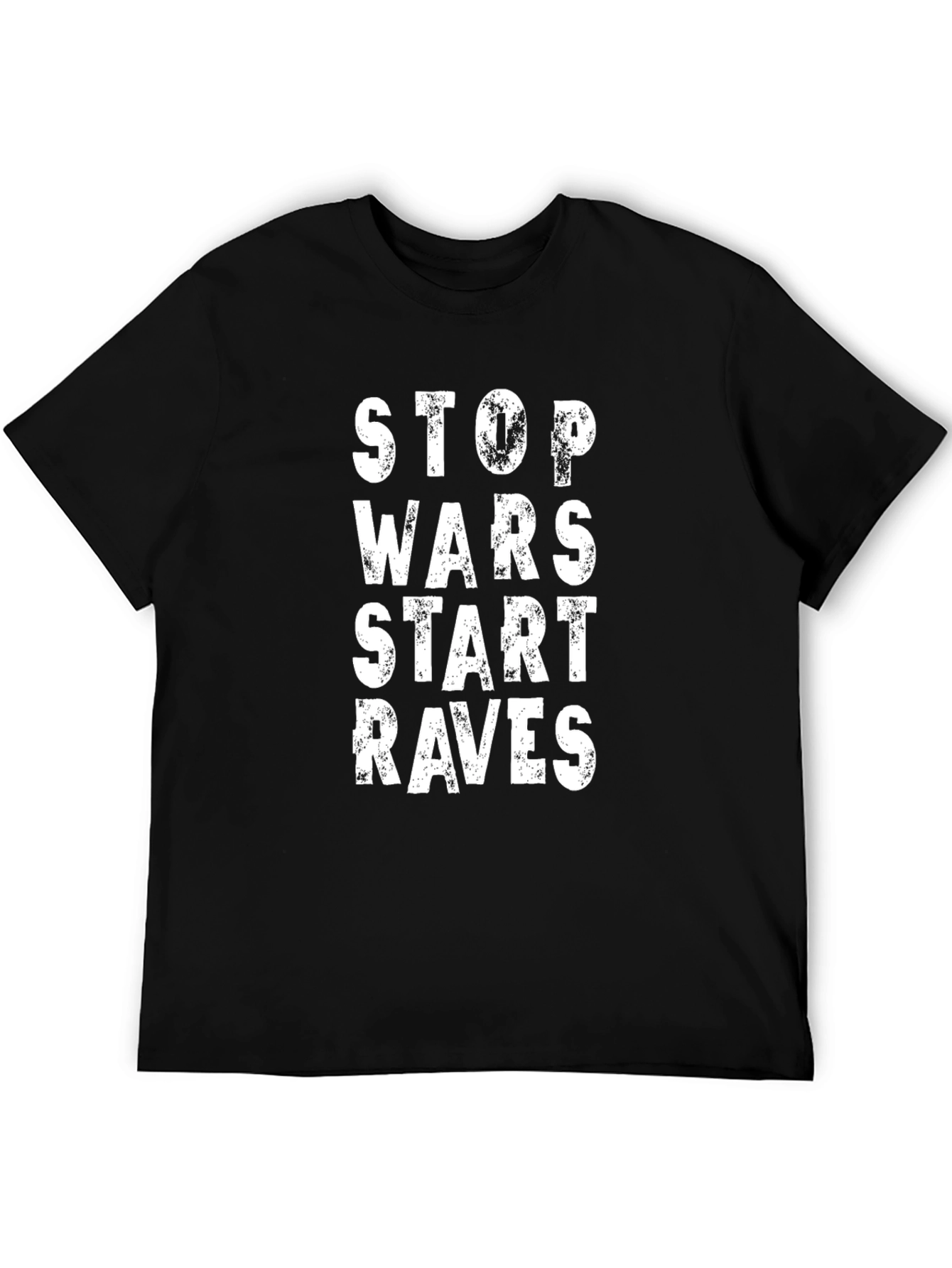 Stop Wars Start Raves Graphic Tee