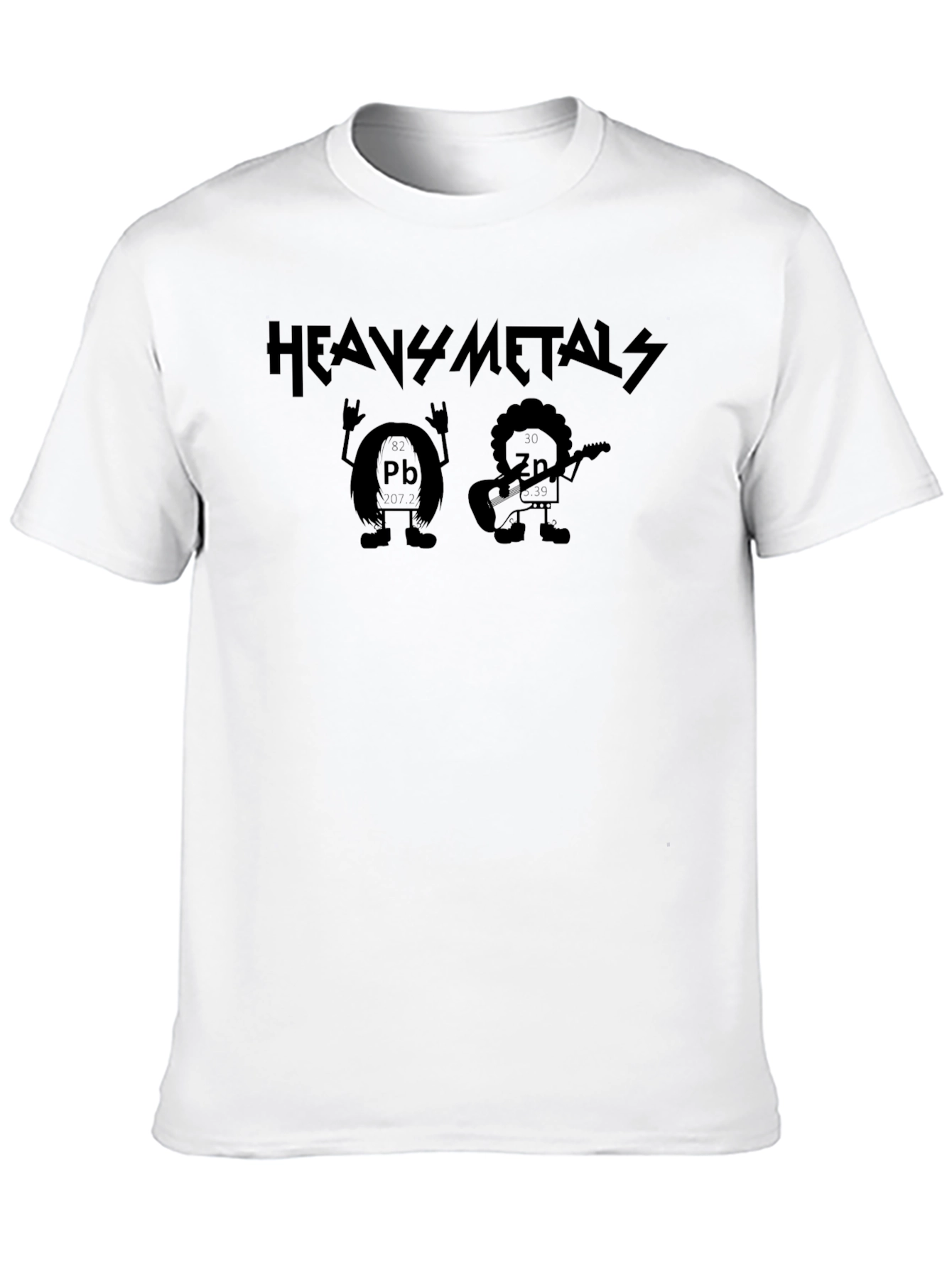 Heavy Metals Black Graphic T-Shirt