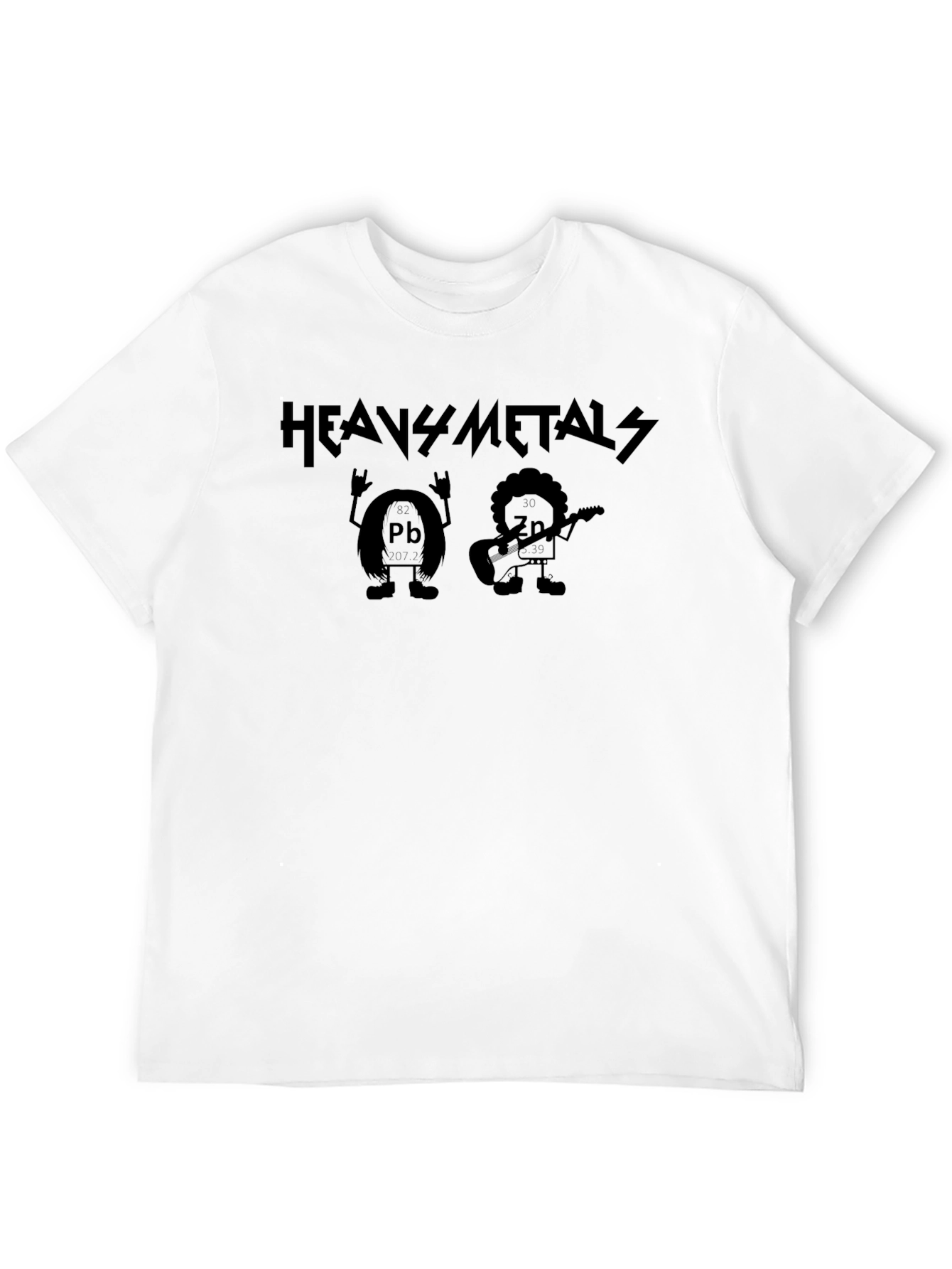 Heavy Metals Black Graphic T-Shirt
