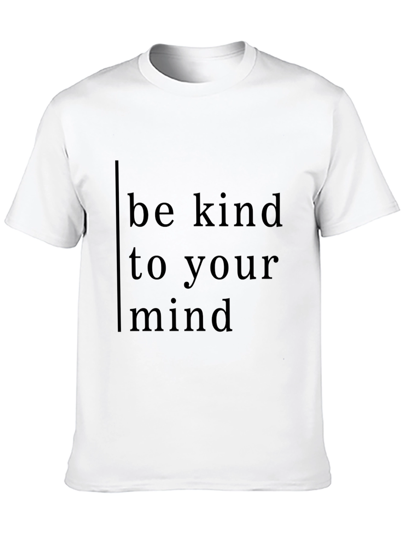 Be Kind To Your Mind Black Tee