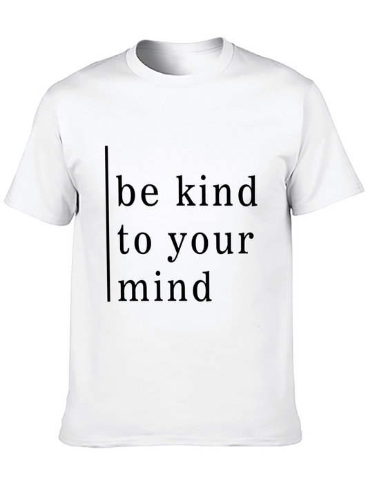 Be Kind To Your Mind Black Tee