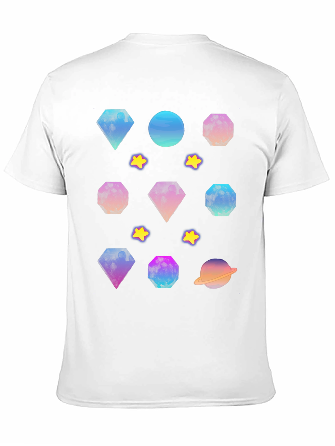 Galaxy Gem T-Shirt - Stylish Cosmic Design