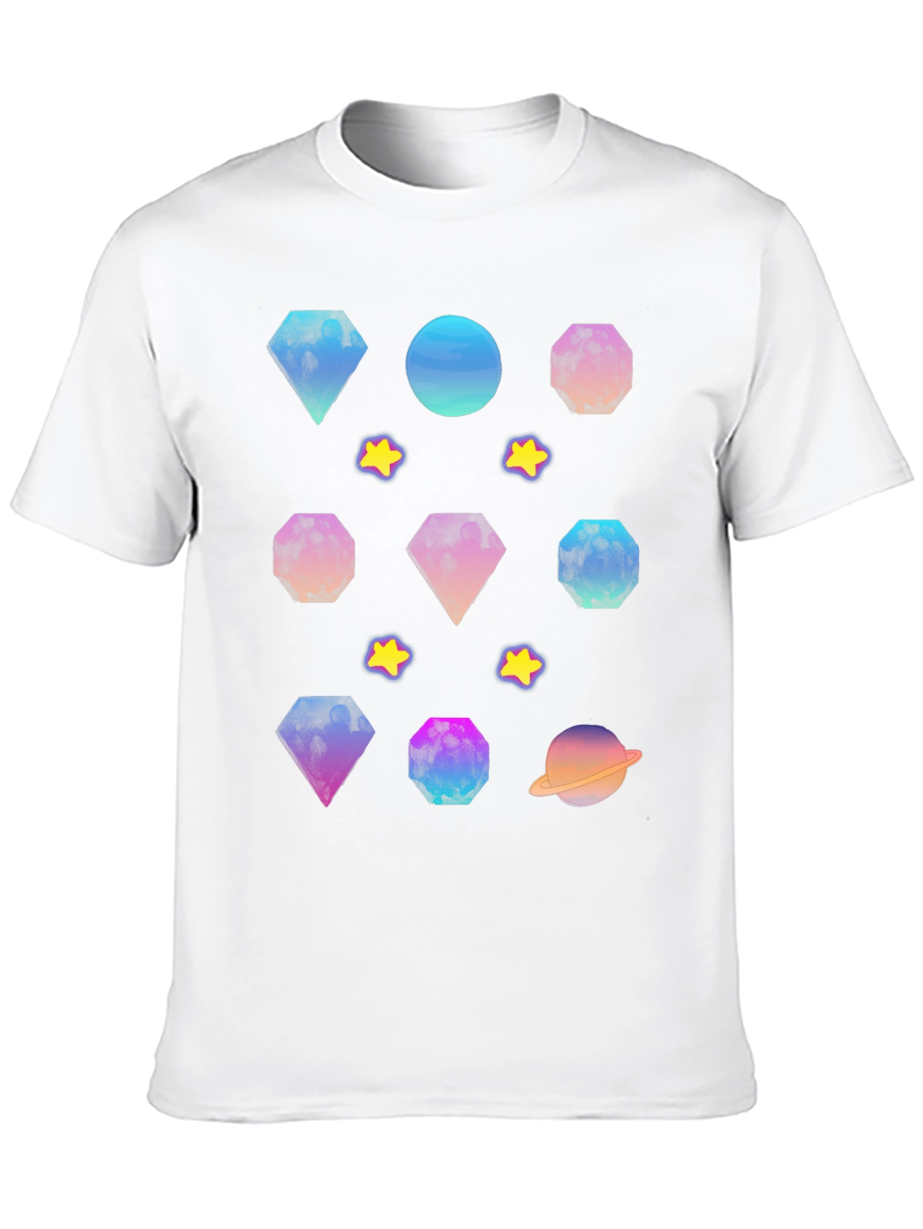 Galaxy Gem T-Shirt - Stylish Cosmic Design