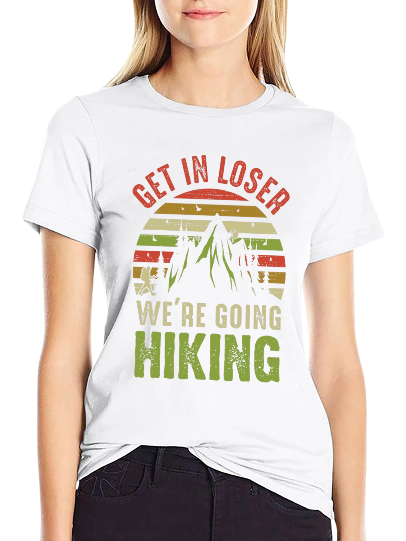 Get In Loser Hiking Graphic Tee