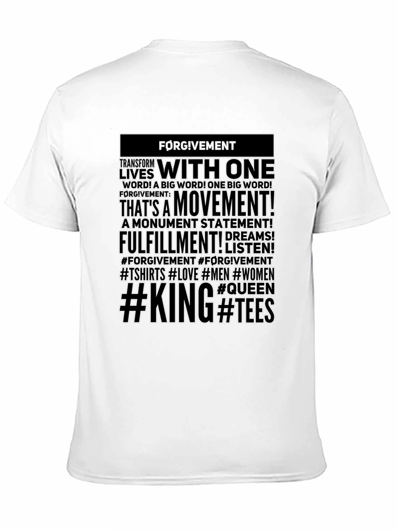 Forgivement Graphic Tee - Transform Lives