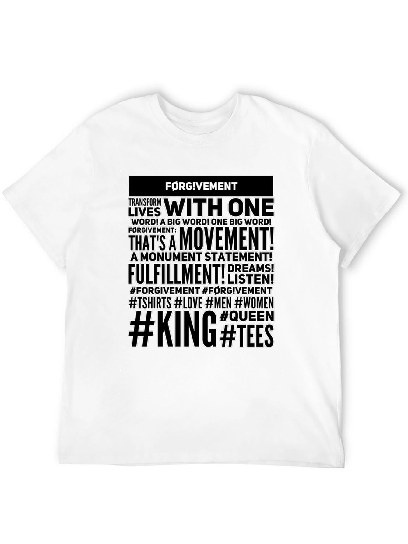 Forgivement Graphic Tee - Transform Lives