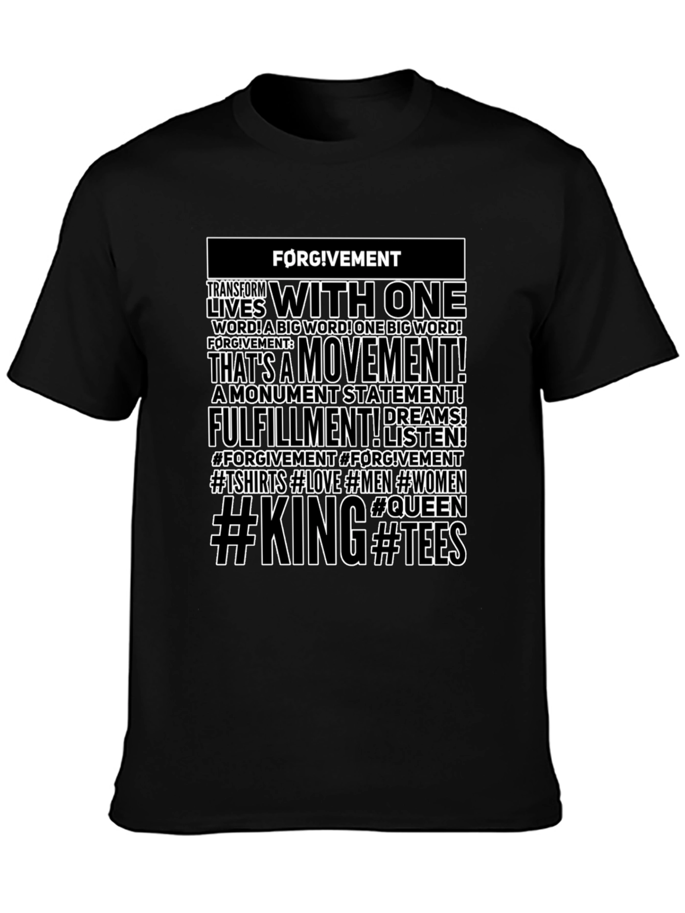 Forgivement Graphic Tee - Transform Lives
