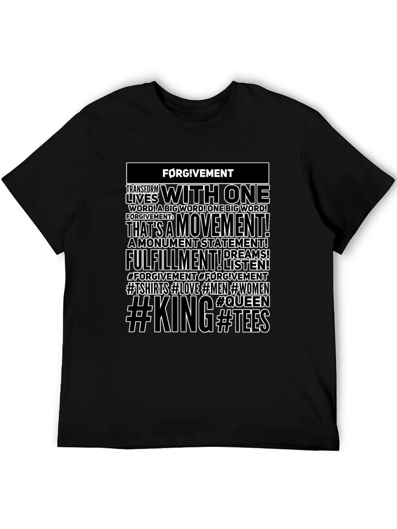 Forgivement Graphic Tee - Transform Lives