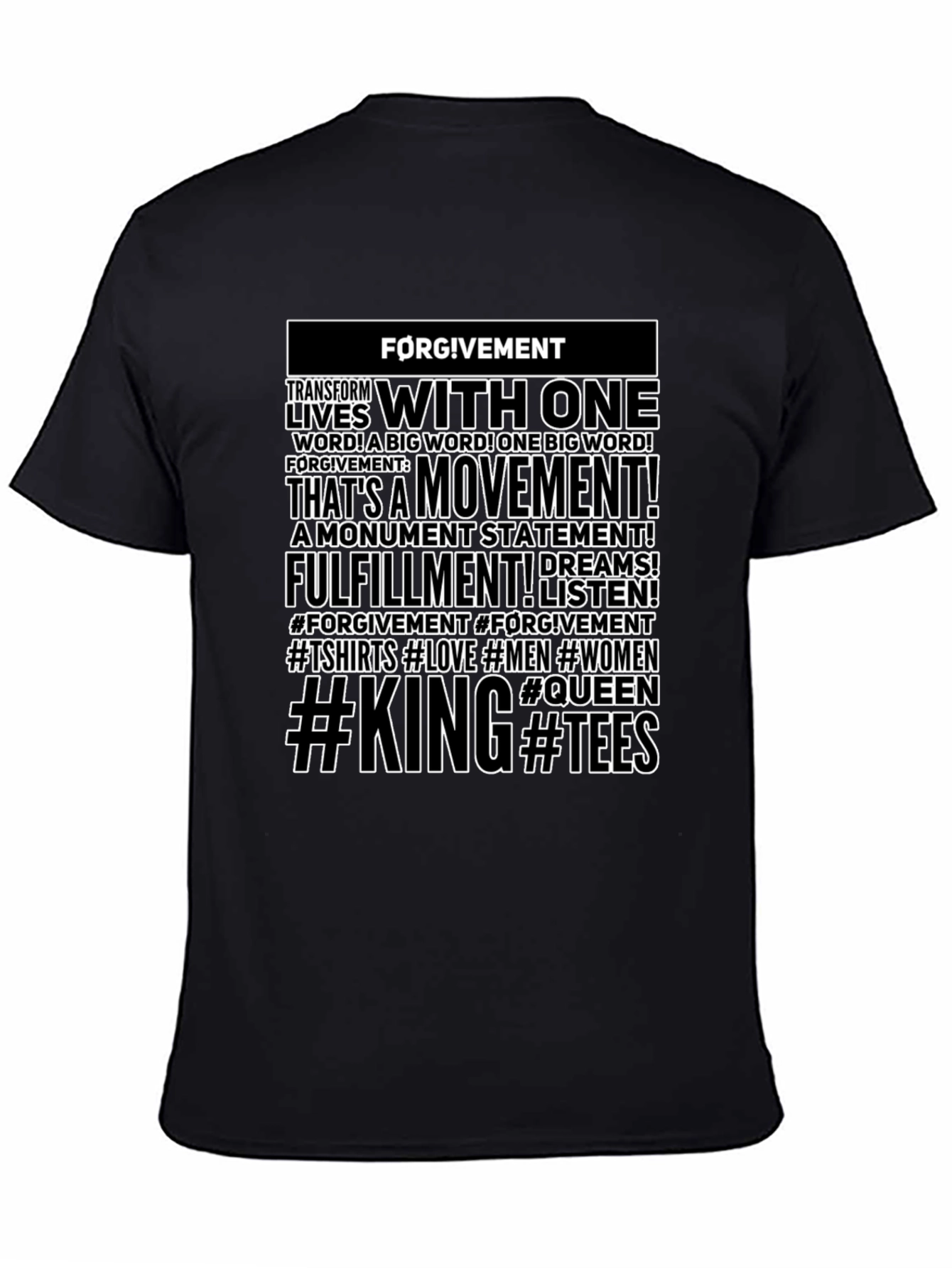 Forgivement Graphic Tee - Transform Lives