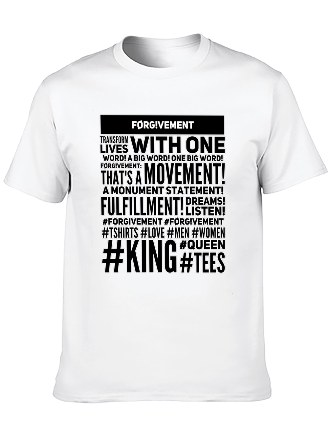 Forgivement Graphic Tee - Transform Lives