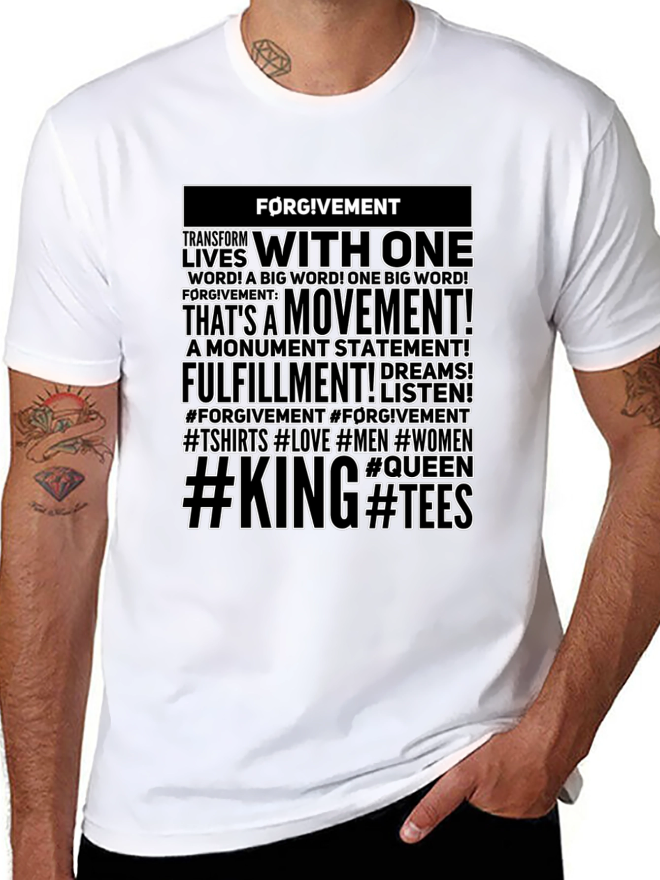 Forgivement Graphic Tee - Transform Lives