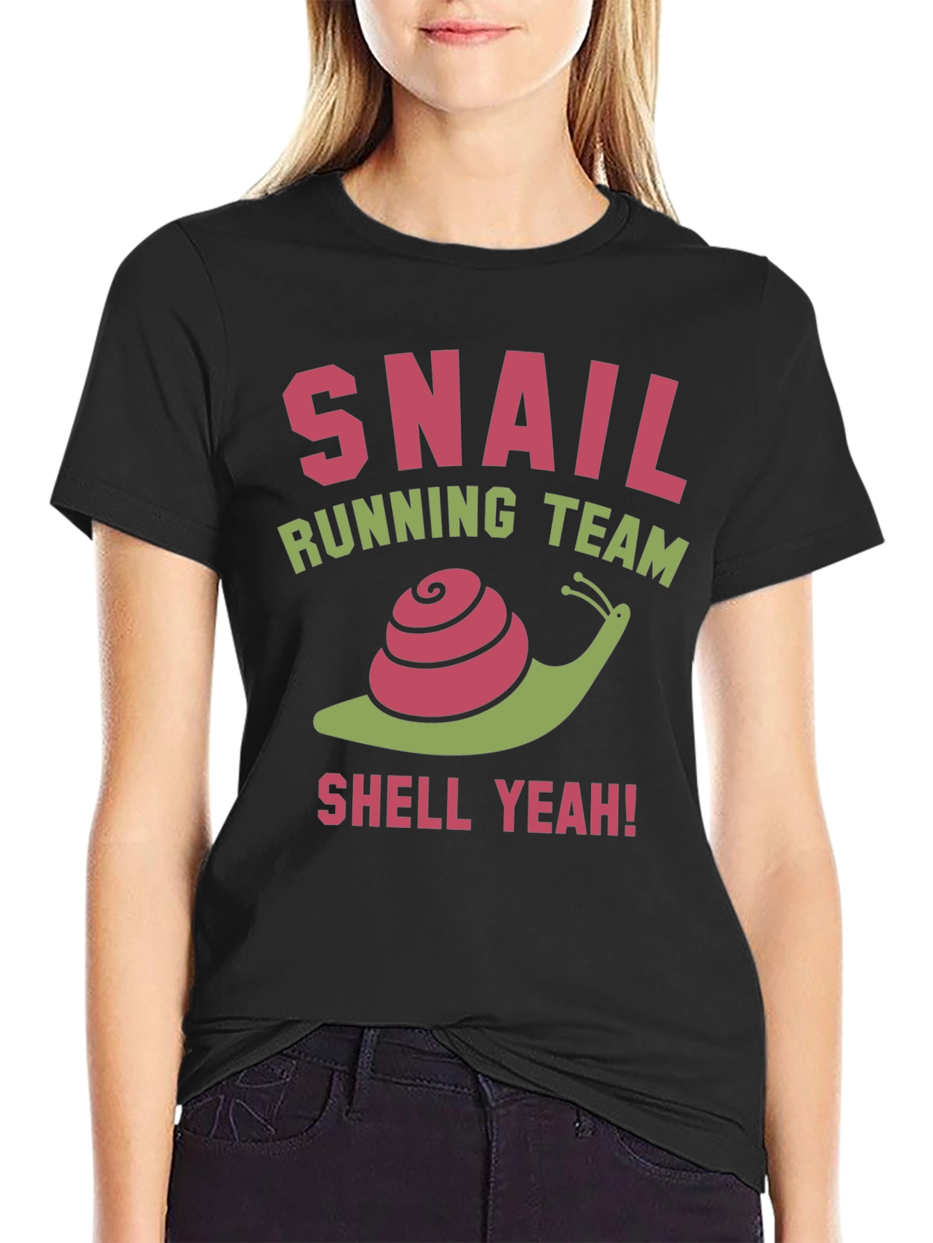 Snail Running Team T-Shirt - Shell Yeah!