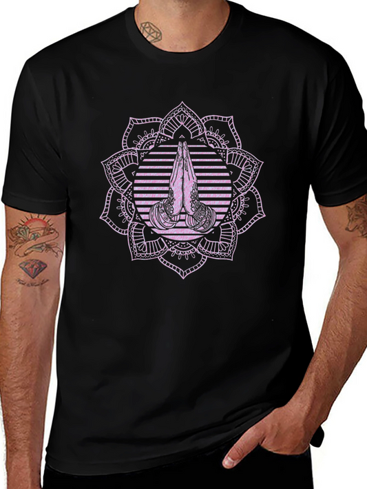 Namaste Mandala T-Shirt - Spiritual Graphic Tee
