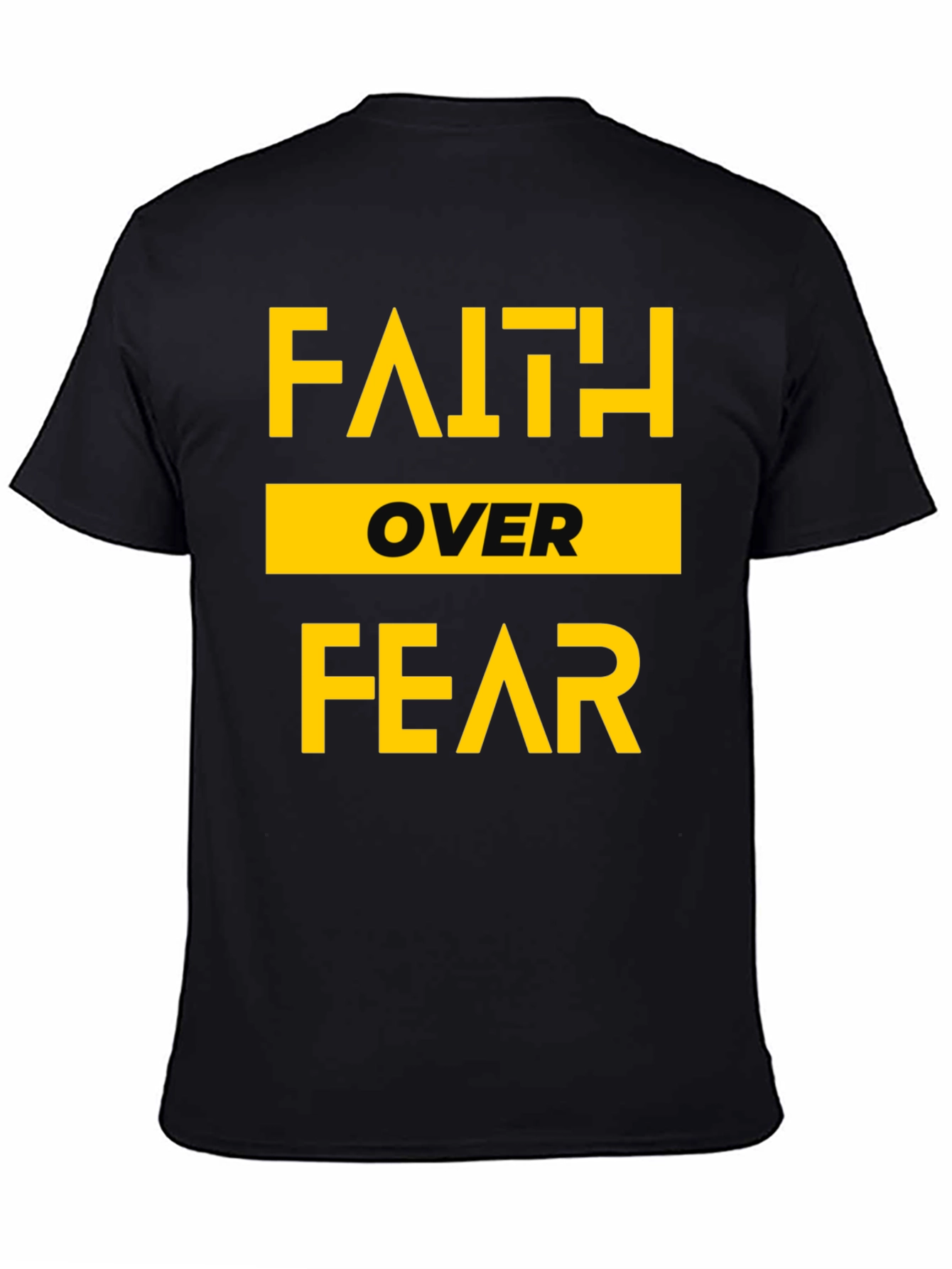 Faith Over Fear T-Shirt - Inspirational Graphic Tee