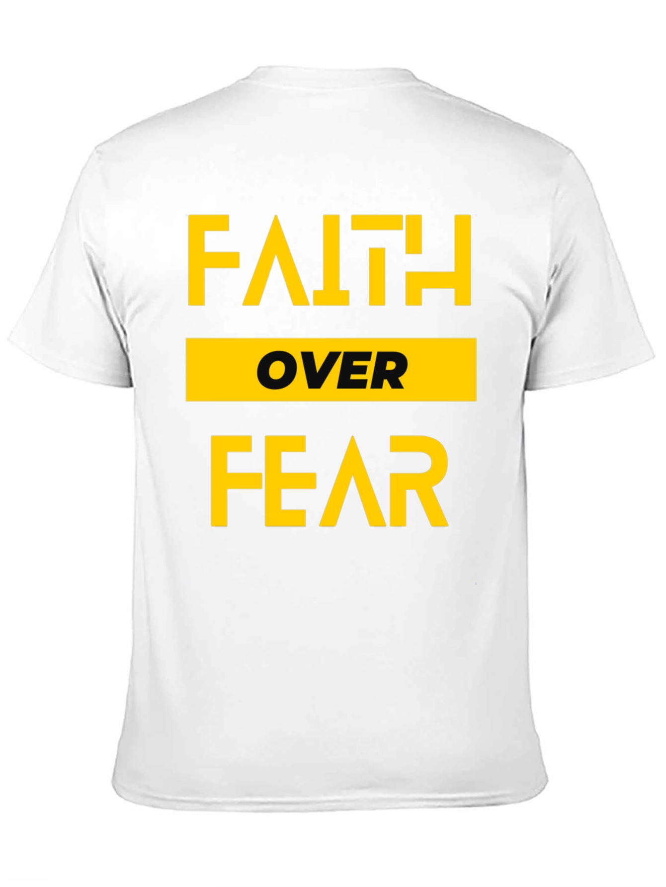 Faith Over Fear T-Shirt - Inspirational Graphic Tee