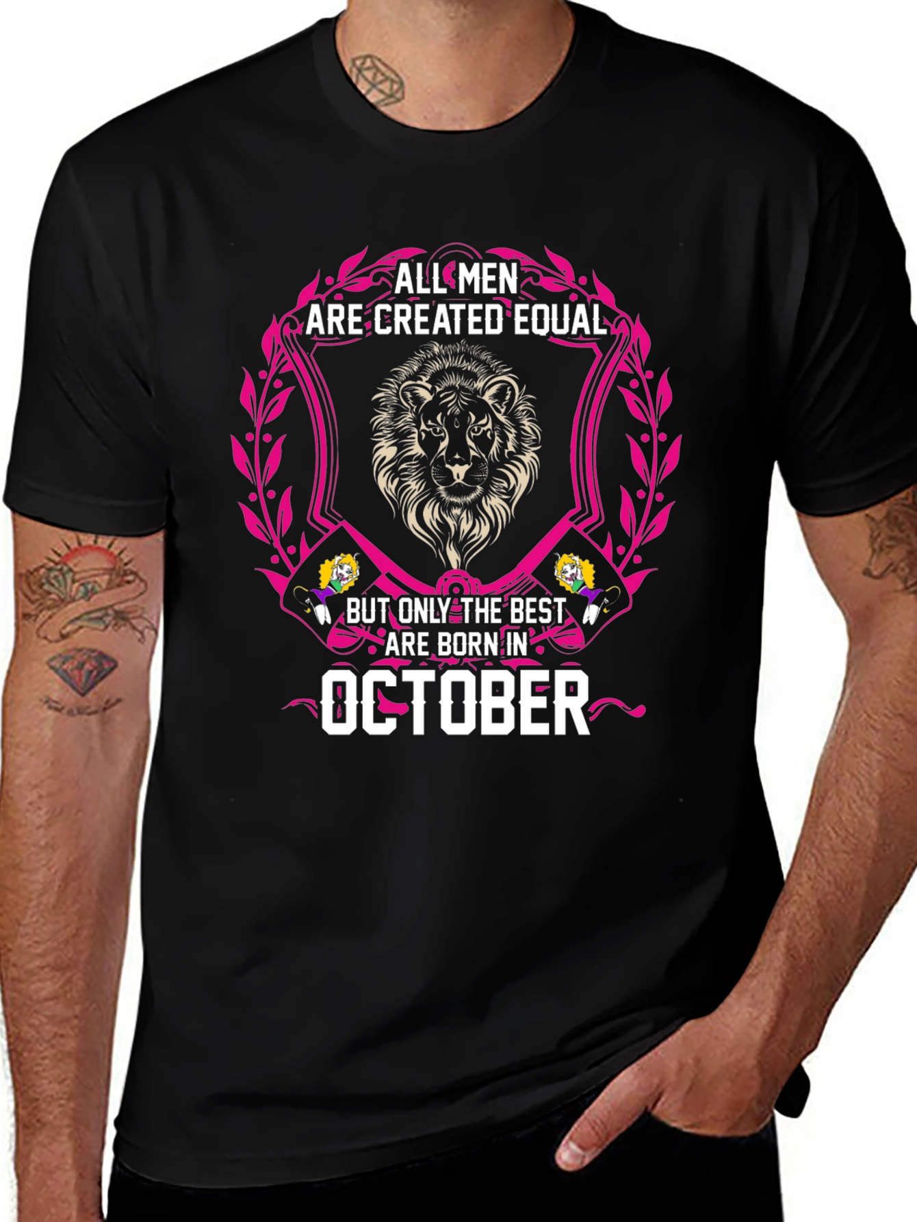 October Birthday Mens T-Shirt