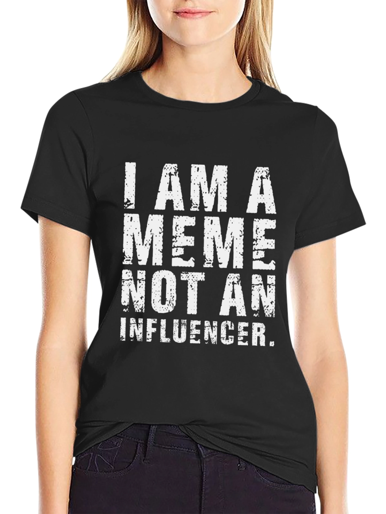 Meme Not Influencer Graphic Tee