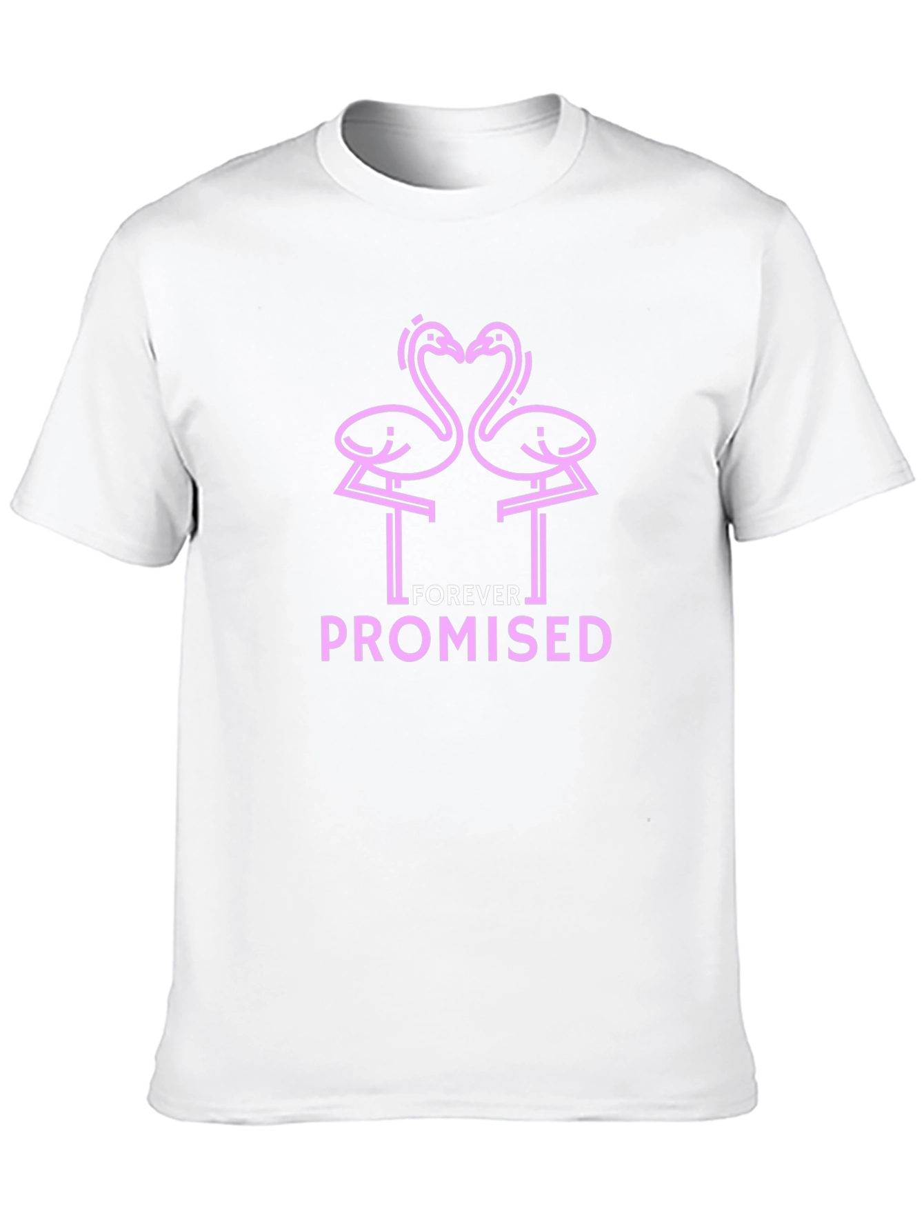 Forever Promised Pink Flamingo Graphic Tee