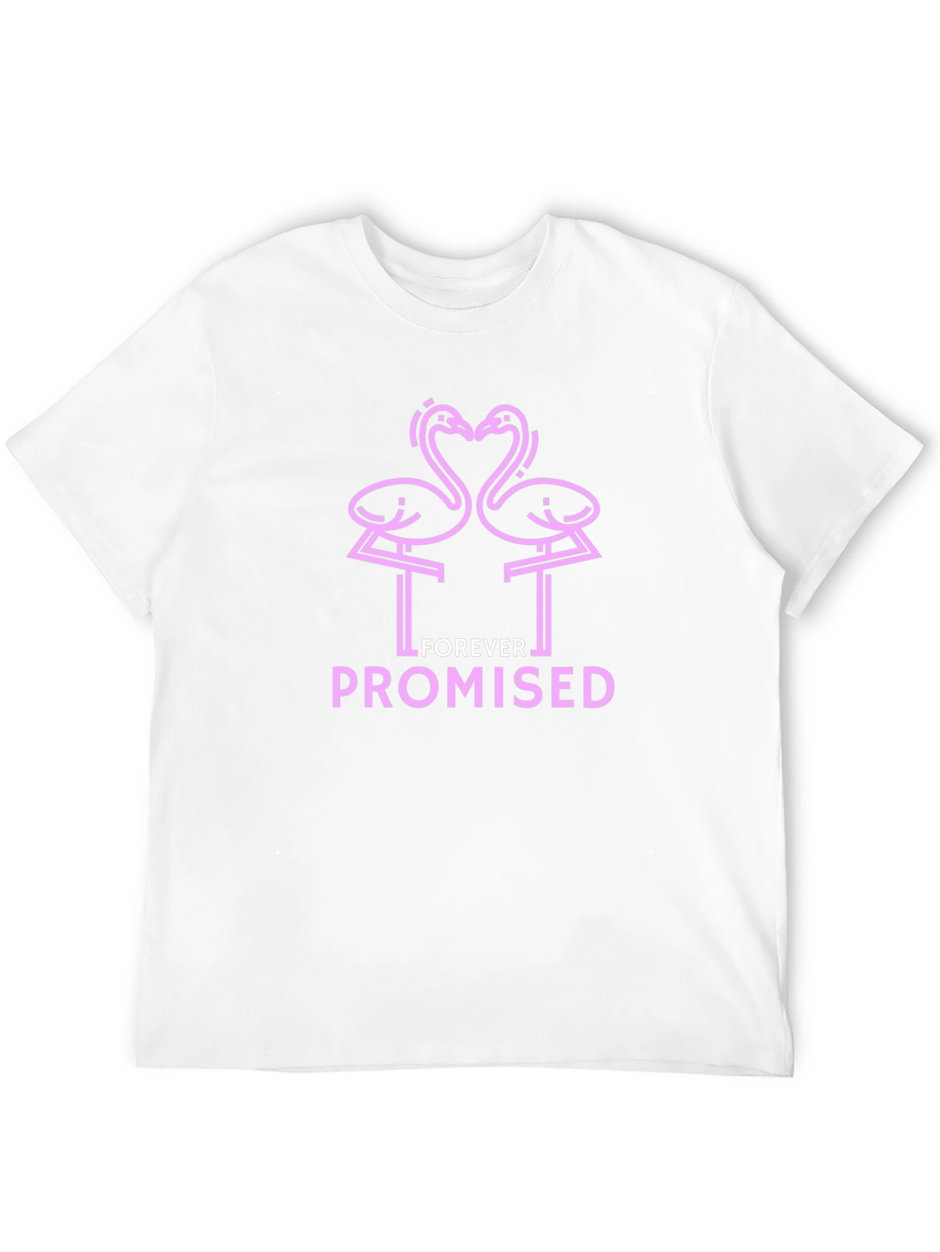 Forever Promised Pink Flamingo Graphic Tee