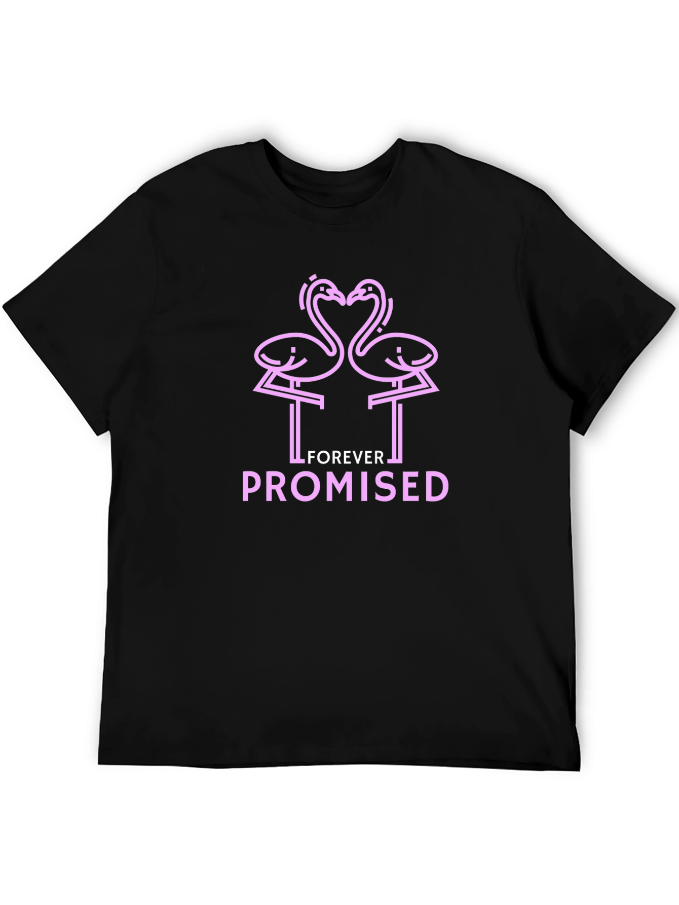 Forever Promised Pink Flamingo Graphic Tee