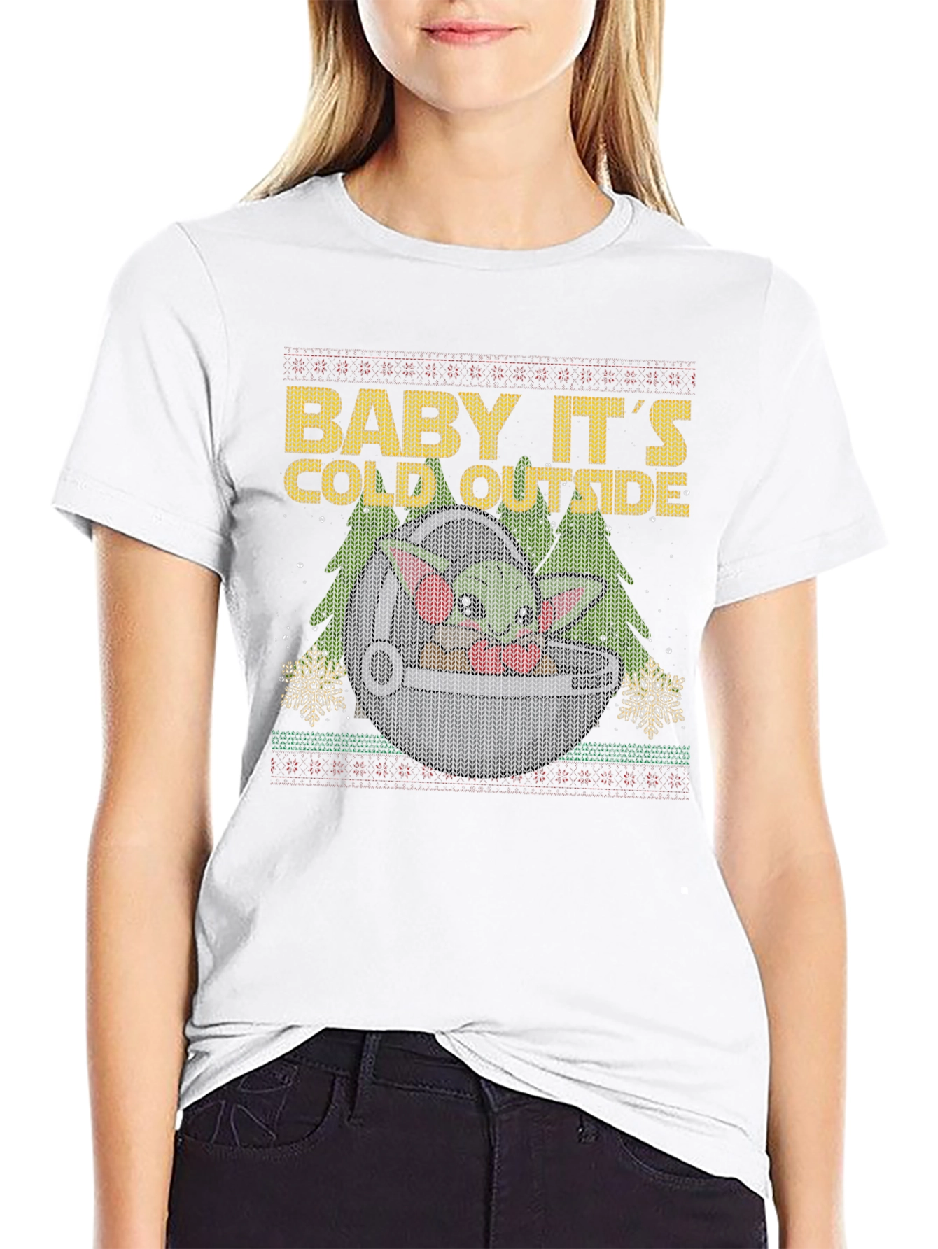 Baby Its Cold Outside Holiday Graphic Tee