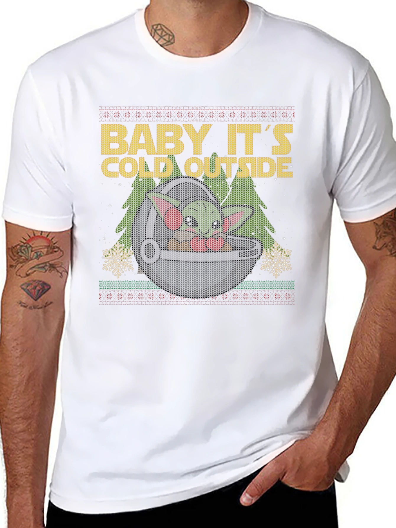 Baby Its Cold Outside Holiday Graphic Tee