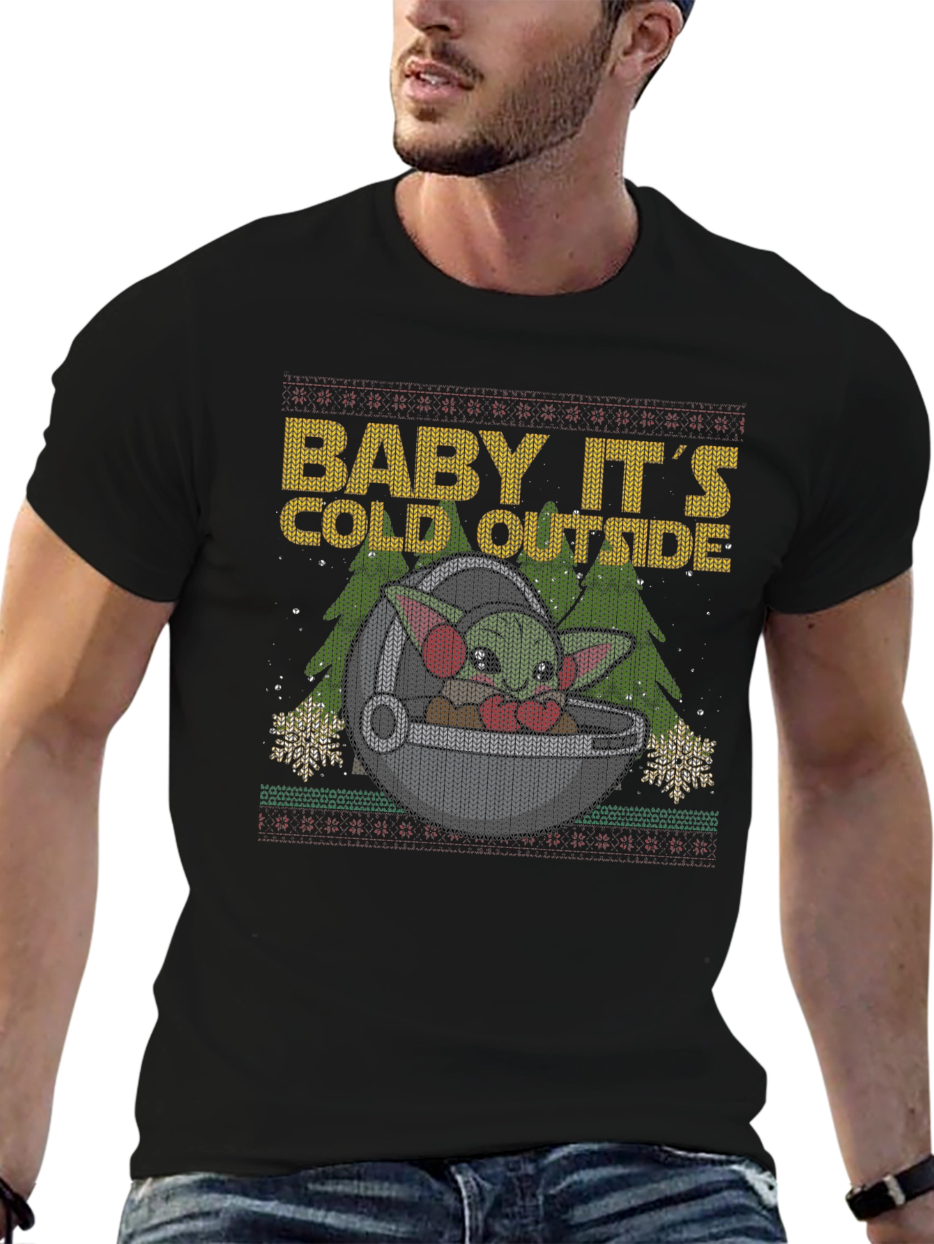 Baby Its Cold Outside Holiday Graphic Tee