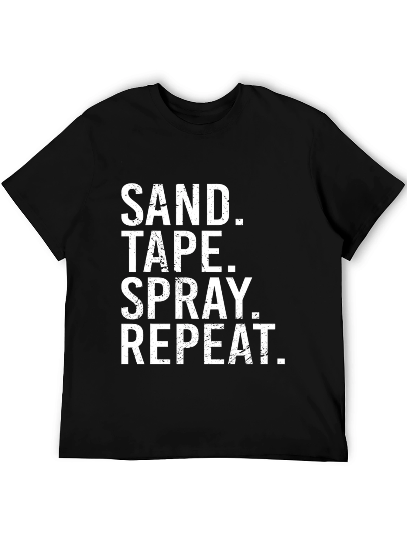 Sand Tape Spray Repeat Funny DIY T-Shirt