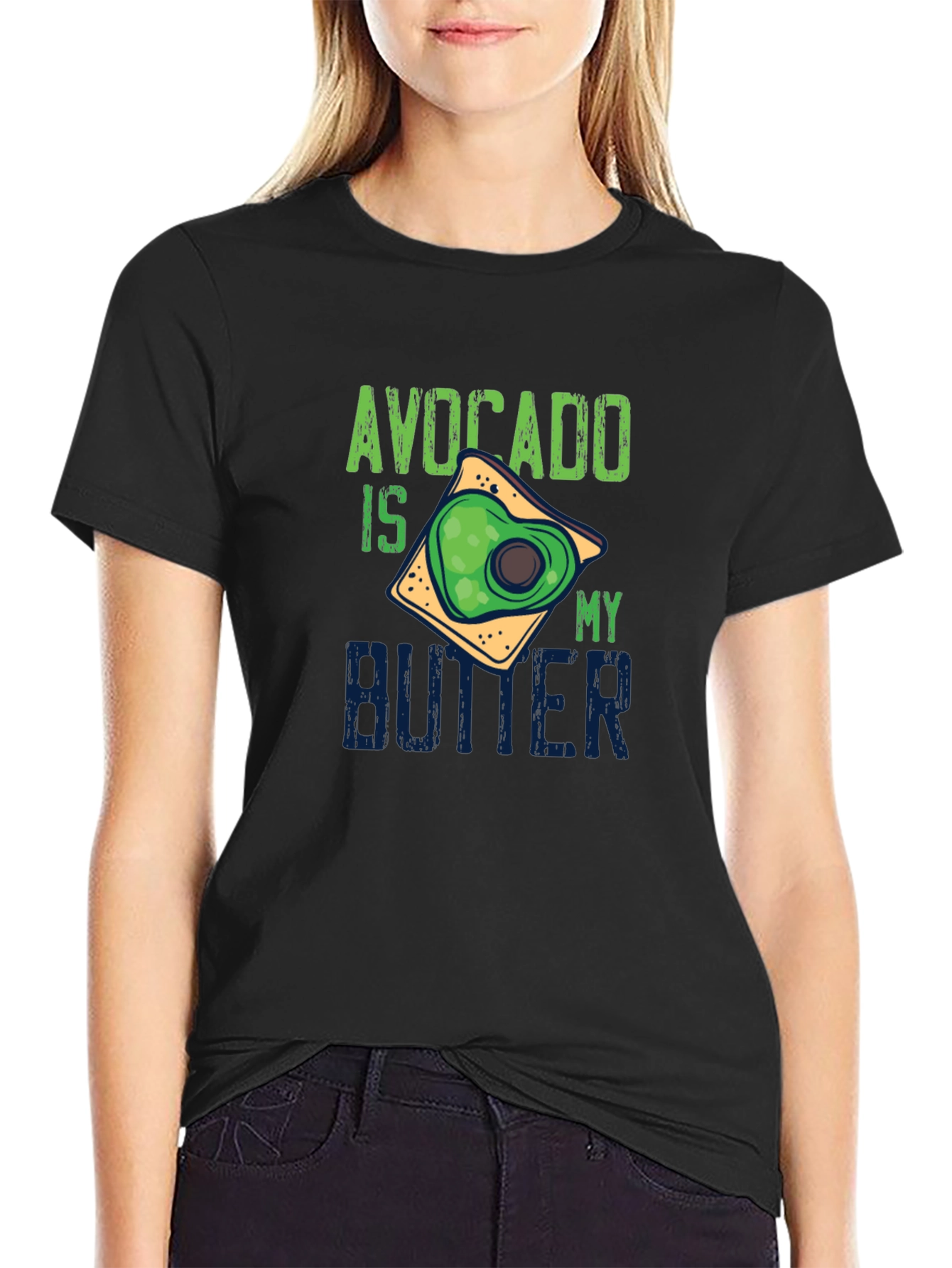 Avocado is My Butter T-Shirt - Unique Foodie Tee