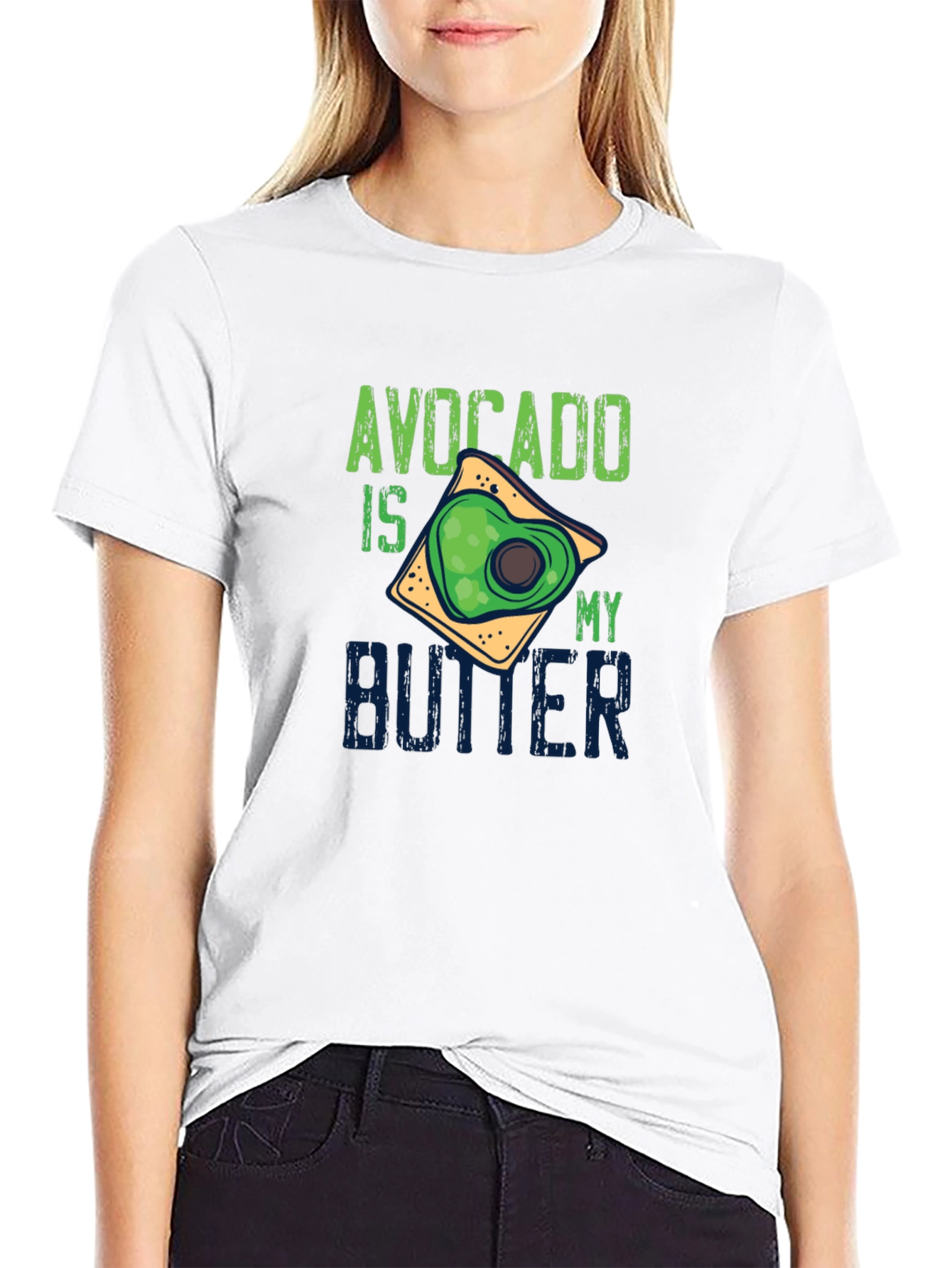 Avocado is My Butter T-Shirt - Unique Foodie Tee