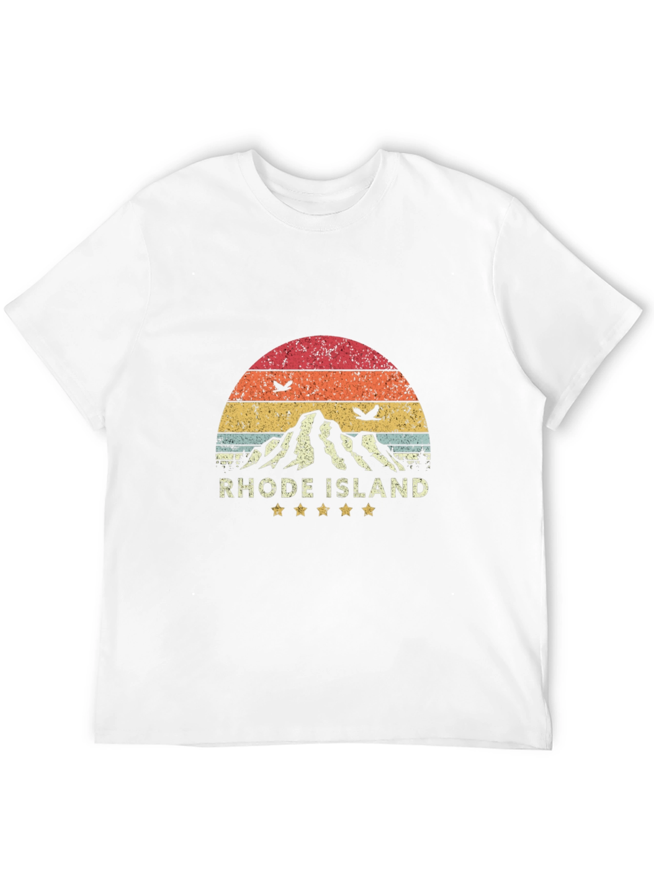 Retro Rhode Island Graphic Tee