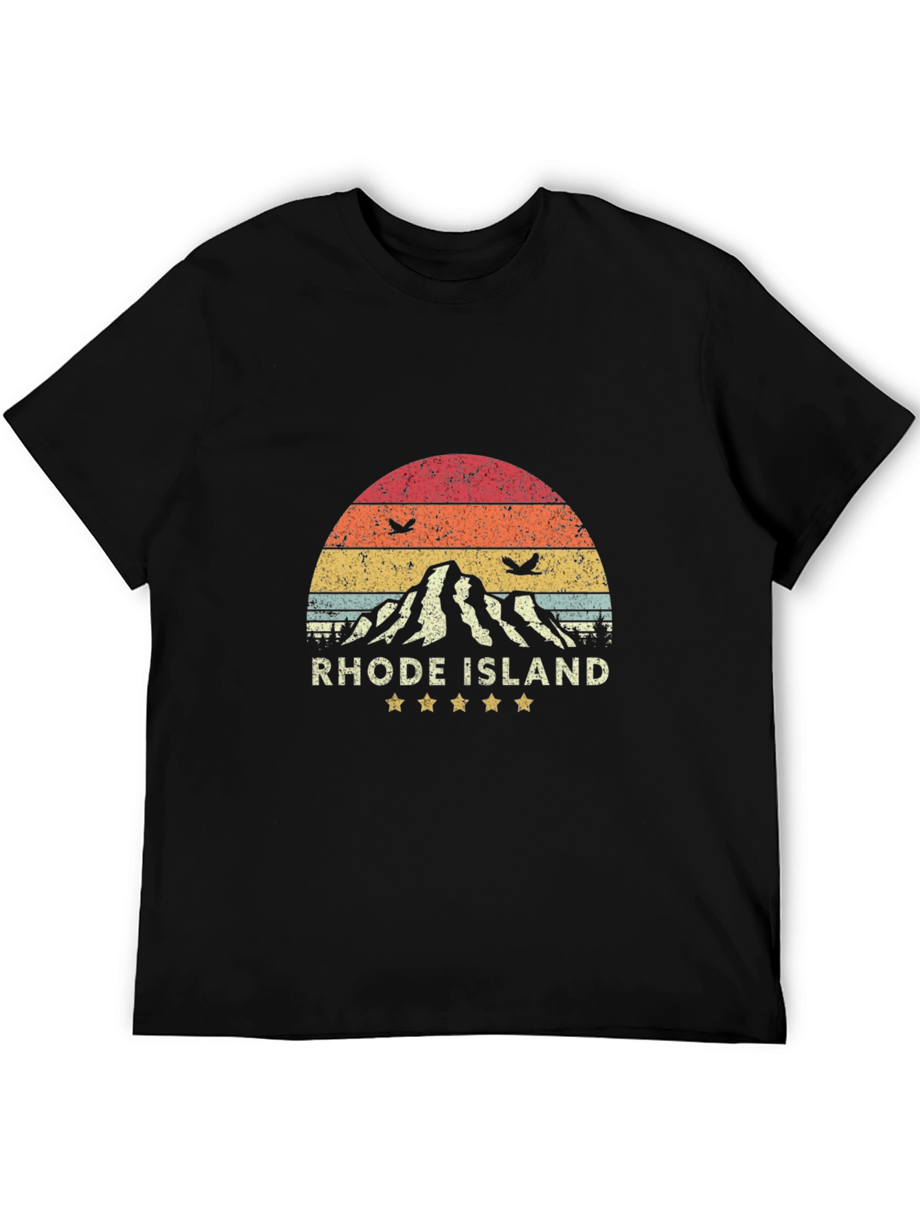 Retro Rhode Island Graphic Tee