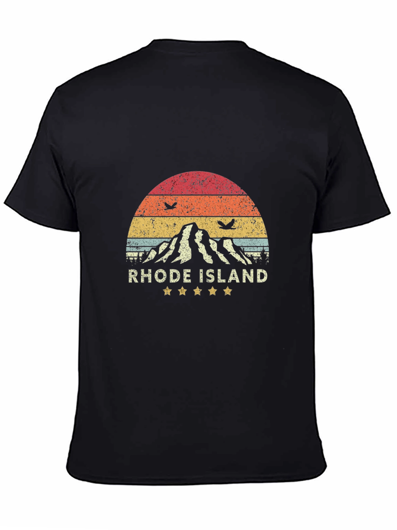Retro Rhode Island Graphic Tee