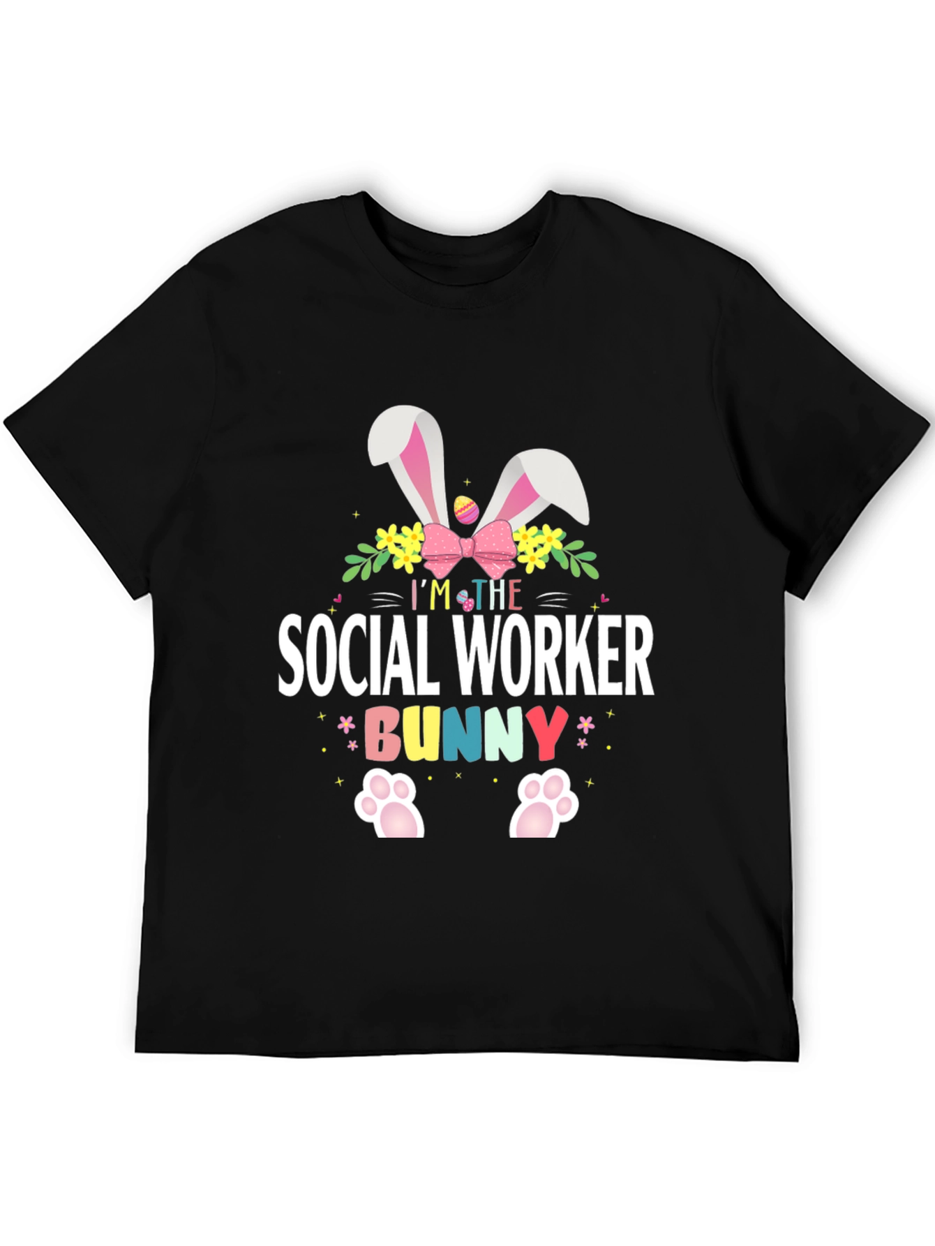 Social Worker Bunny Easter T-Shirt