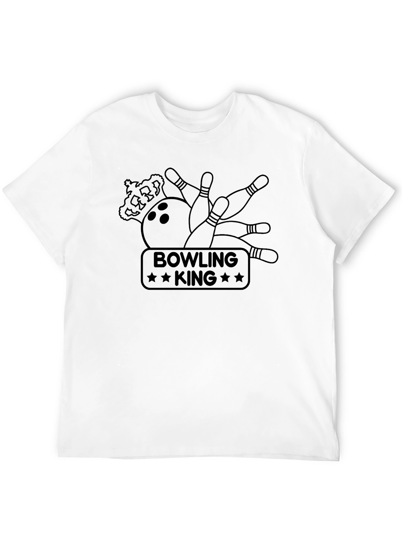 Bowling King Graphic T-Shirt