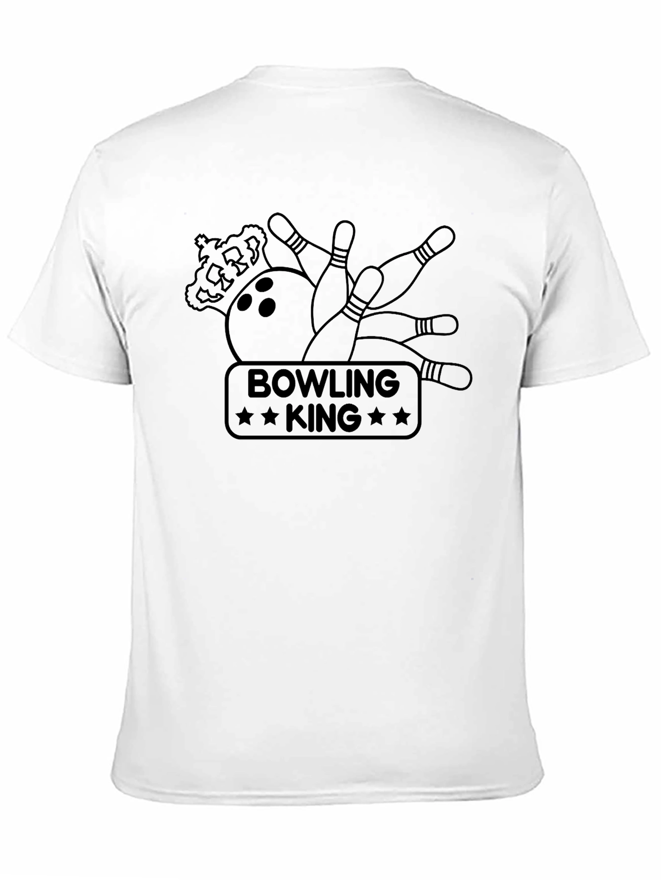 Bowling King Graphic T-Shirt