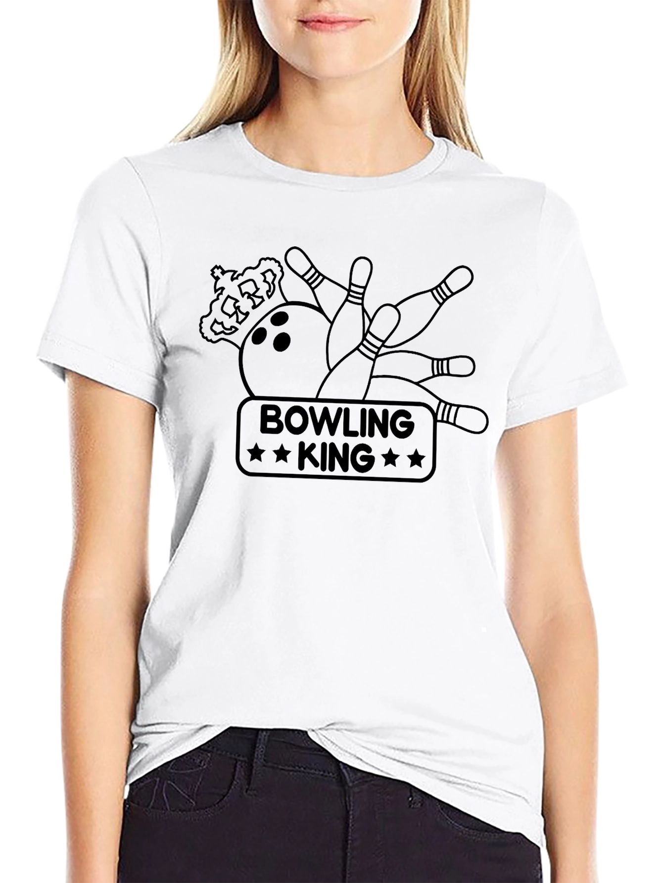Bowling King Graphic T-Shirt