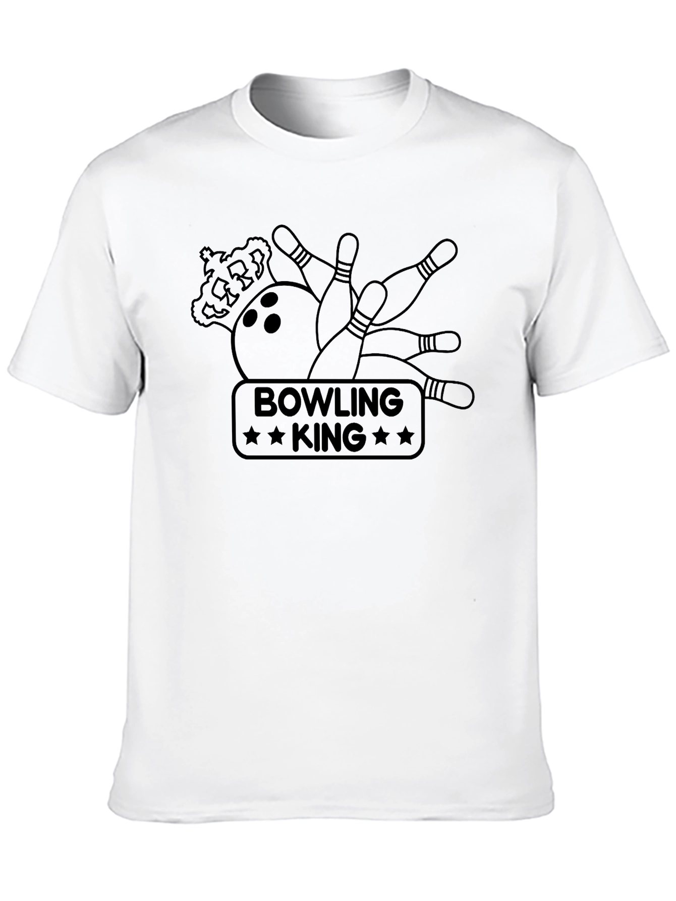 Bowling King Graphic T-Shirt