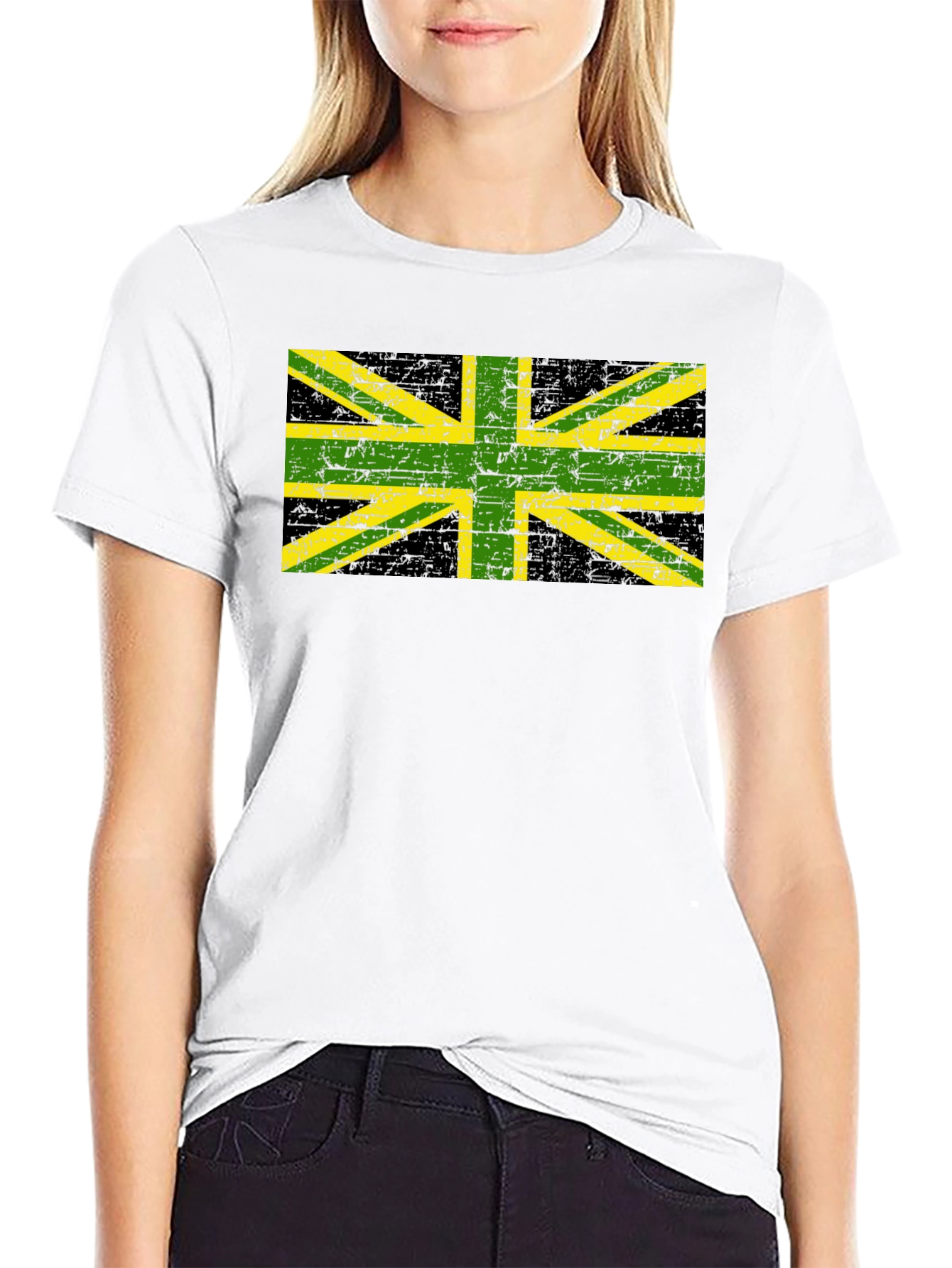 Jamaica Flag Graphic T-Shirt