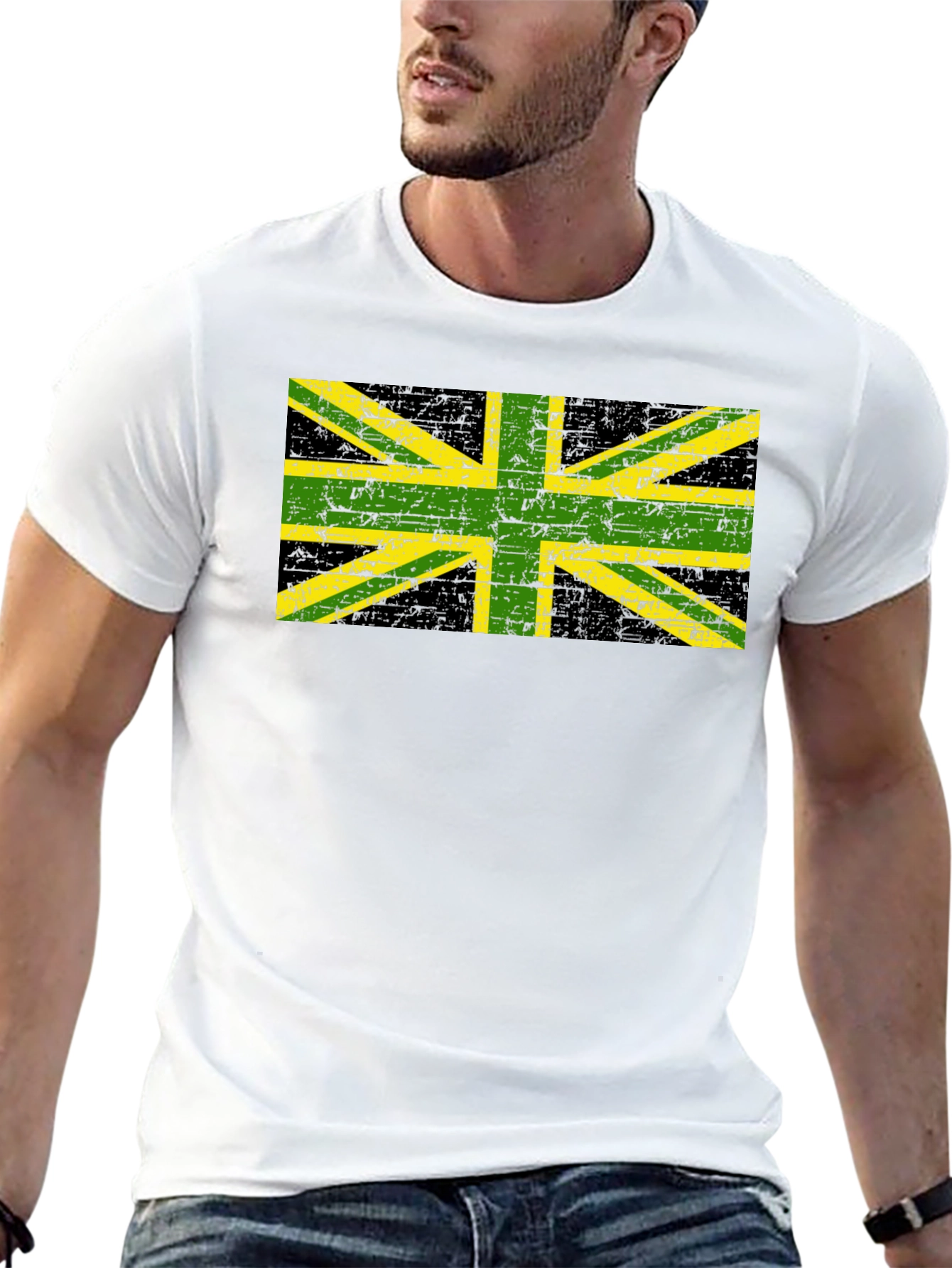 Jamaica Flag Graphic T-Shirt