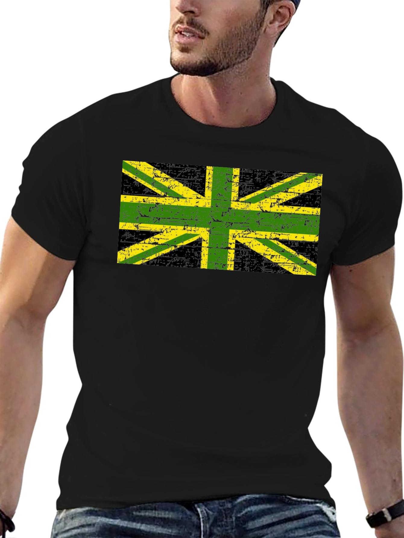 Jamaica Flag Graphic T-Shirt