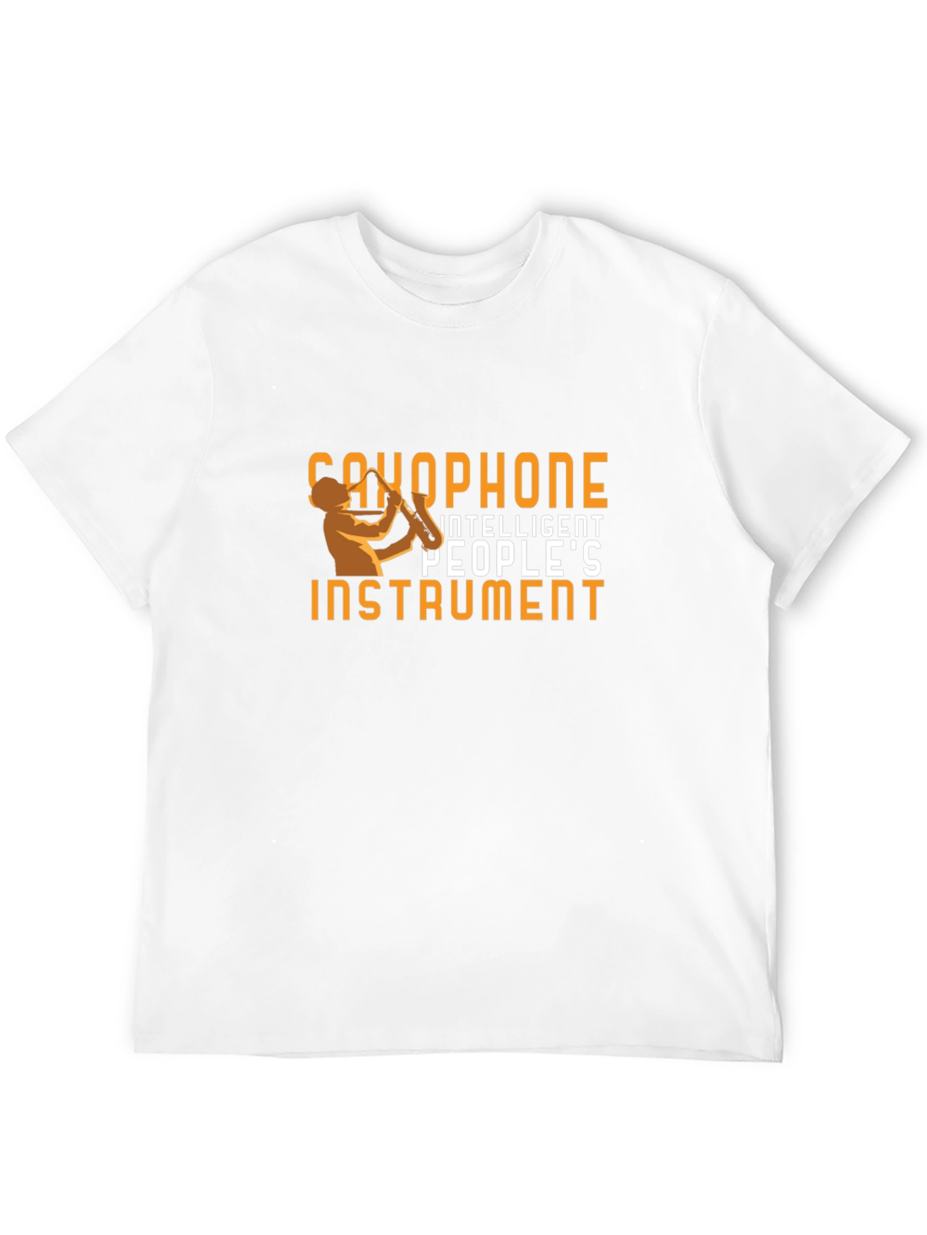 Saxophone Intelligent People Instrument T-Shirt