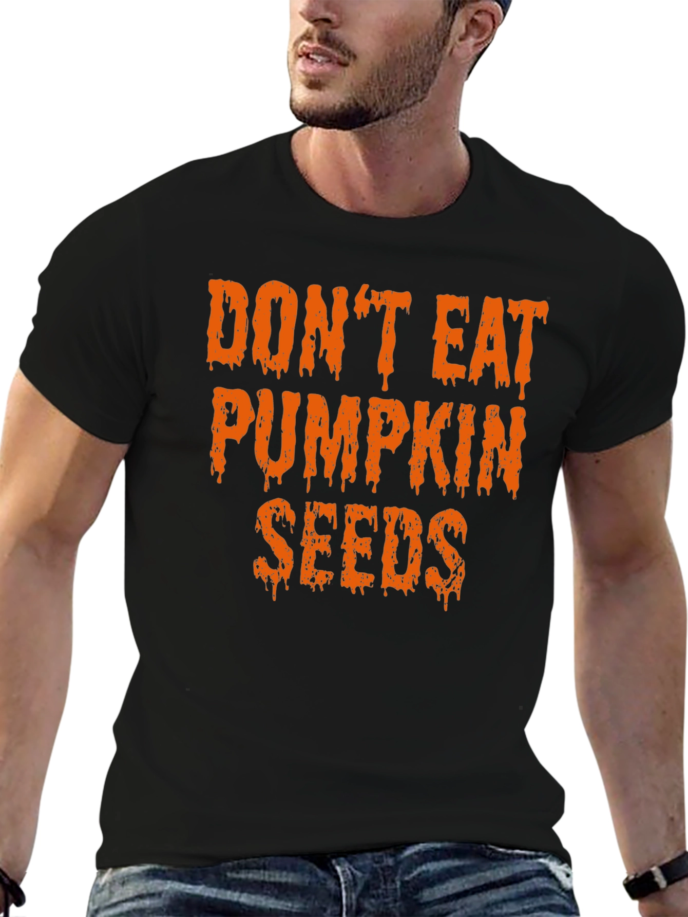 Dont Eat Pumpkin Seeds Halloween Tee