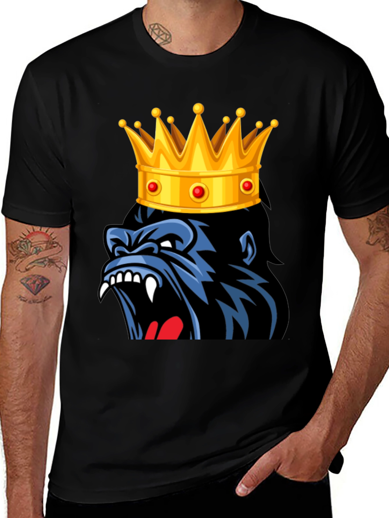 King Gorilla Graphic T-Shirt
