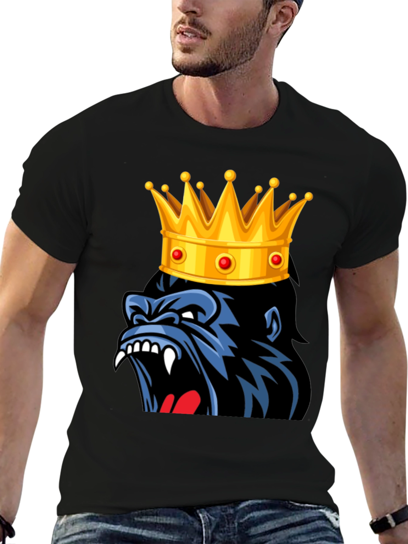 King Gorilla Graphic T-Shirt