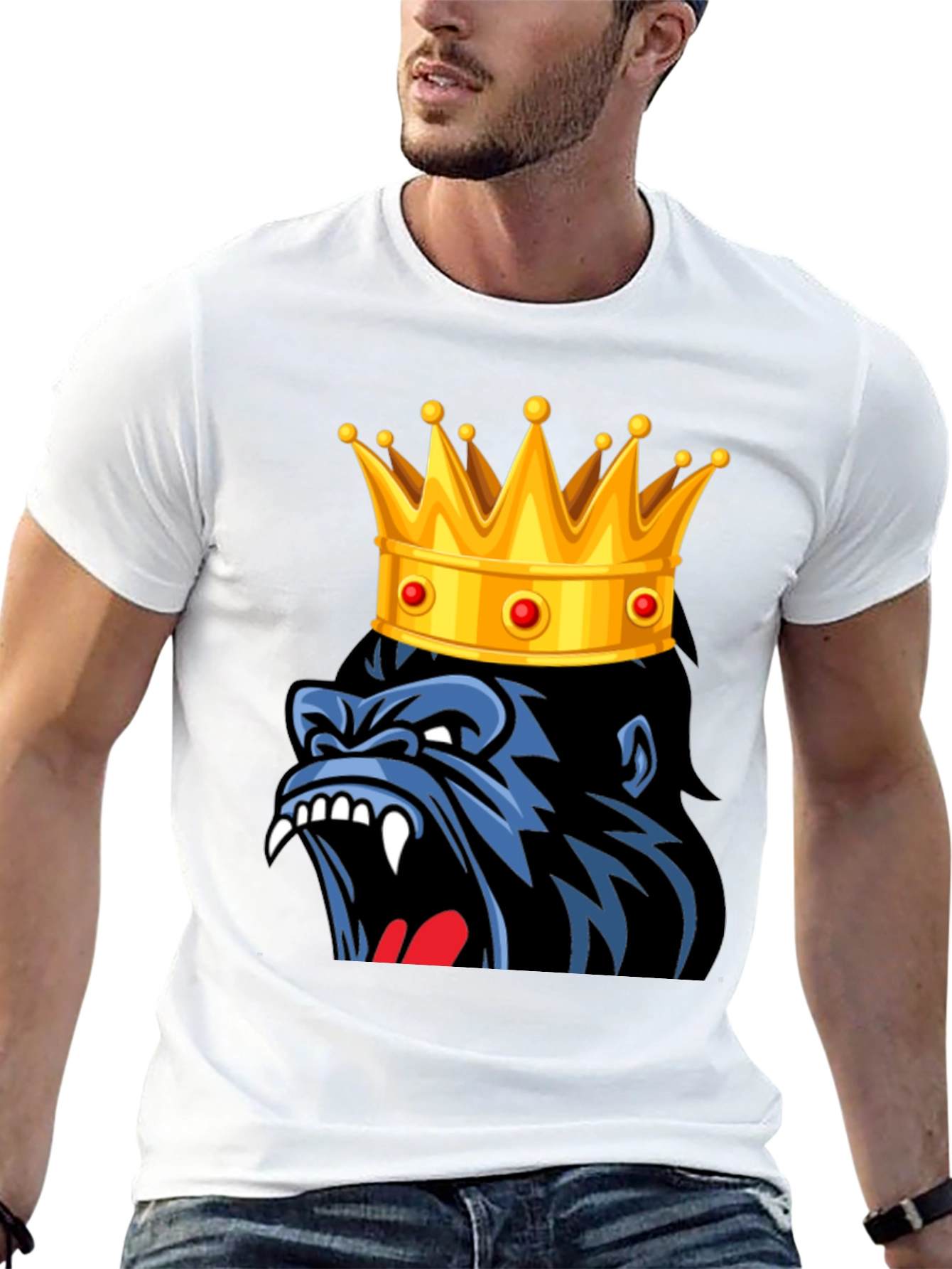 King Gorilla Graphic T-Shirt