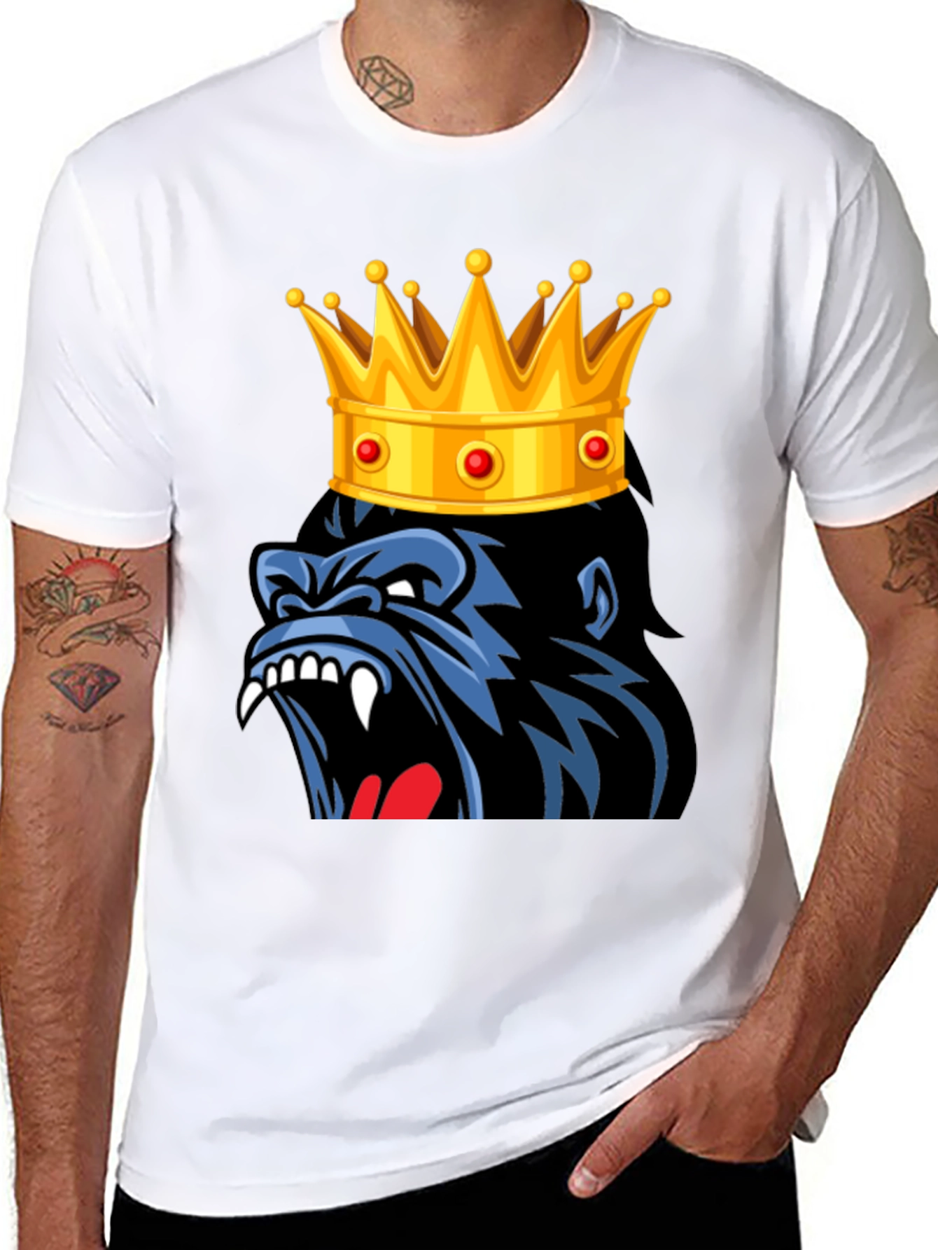 King Gorilla Graphic T-Shirt