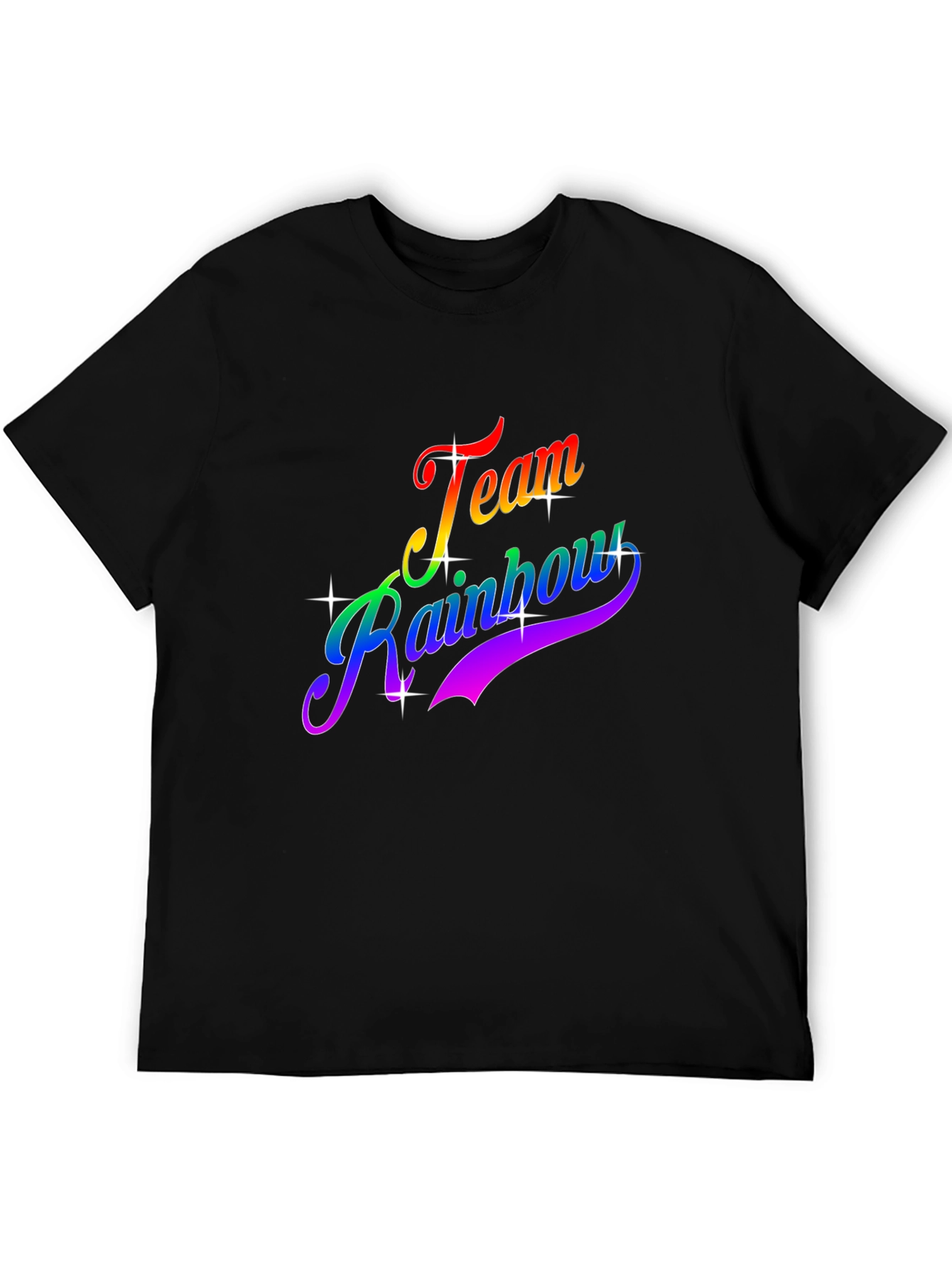Team Rainbow Graphic T-Shirt - Pride Apparel